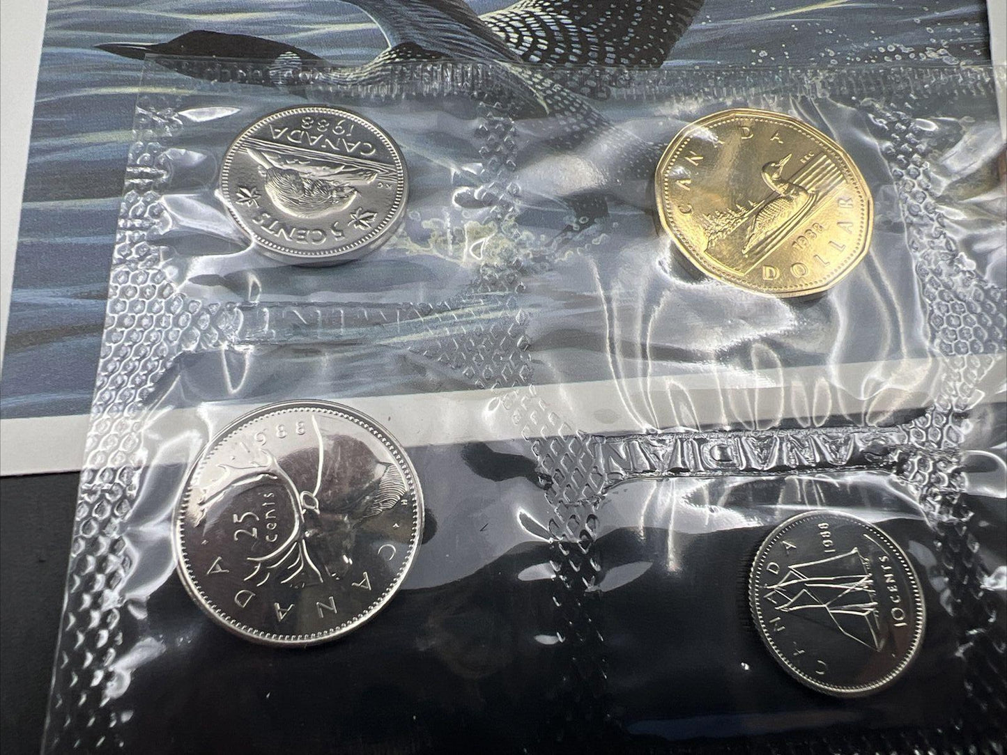 CANADA 1988 Royal Canadian Mint Uncirculated Proof Like Set #AB