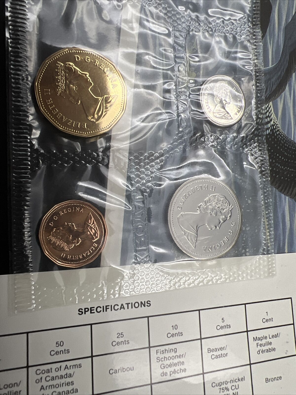 CANADA 1988 Royal Canadian Mint Uncirculated Proof Like Set #AB