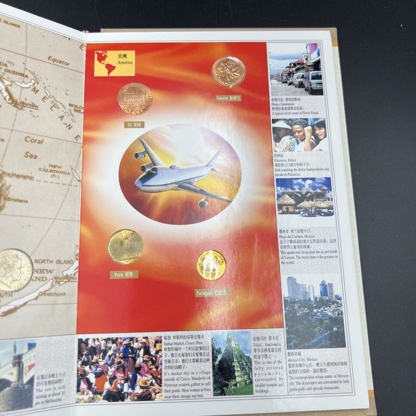 Guangdong Numismatics Association Kaleidoscope of Coins 25 UNC Coin Album Set #B
