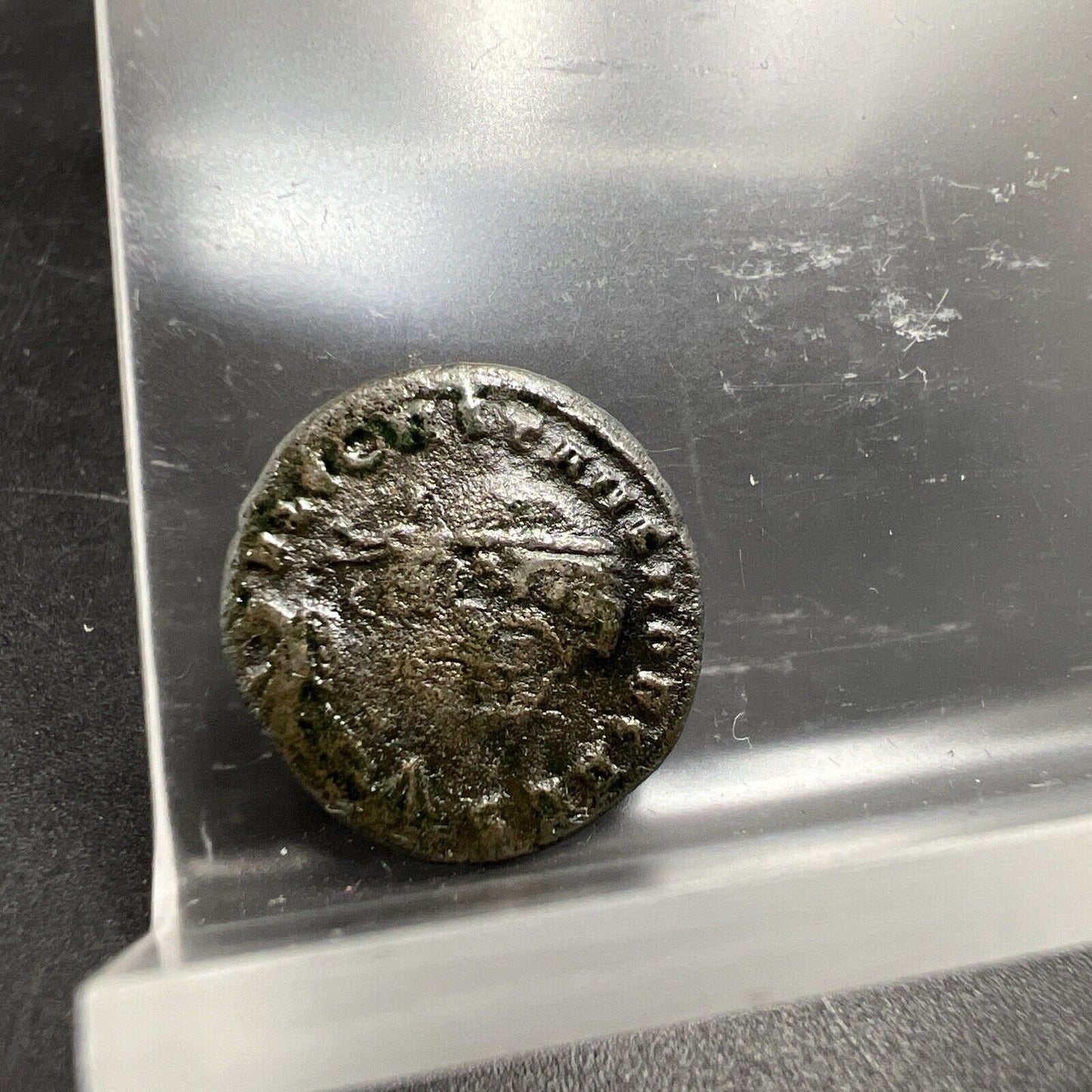 Constans AE4 Ancient Roman Coin c. 337-342 AD VG Circ SKU#62624AB
