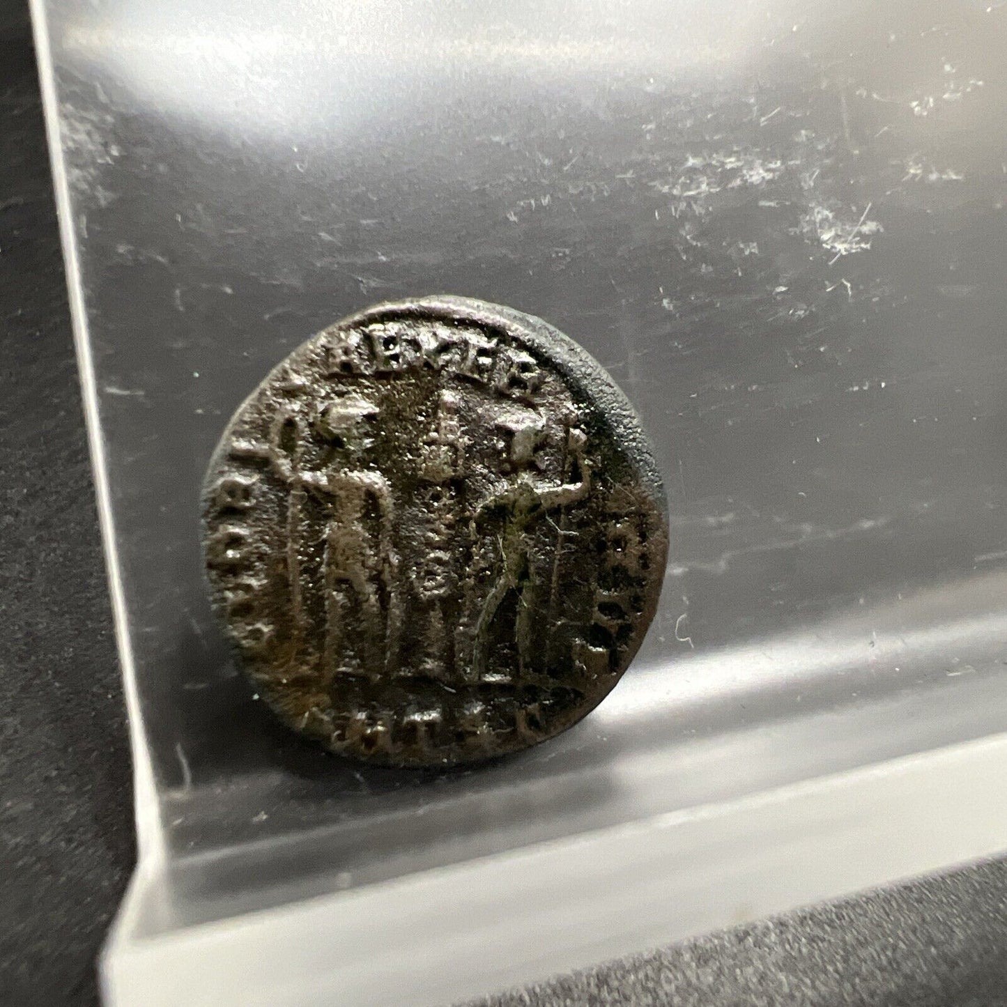 Constans AE4 Ancient Roman Coin c. 337-342 AD VG Circ SKU#62624AB