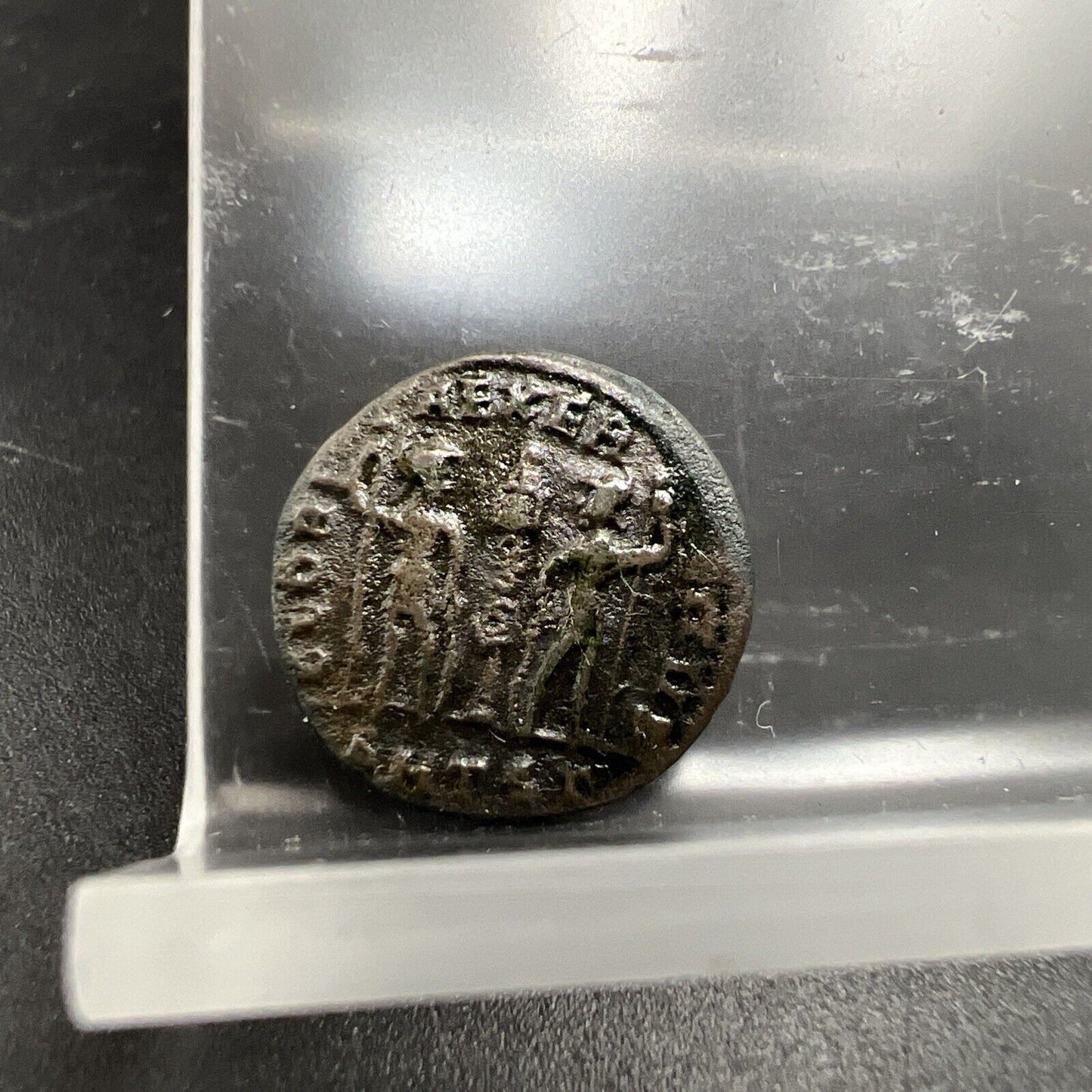 Constans AE4 Ancient Roman Coin c. 337-342 AD VG Circ SKU#62624AB