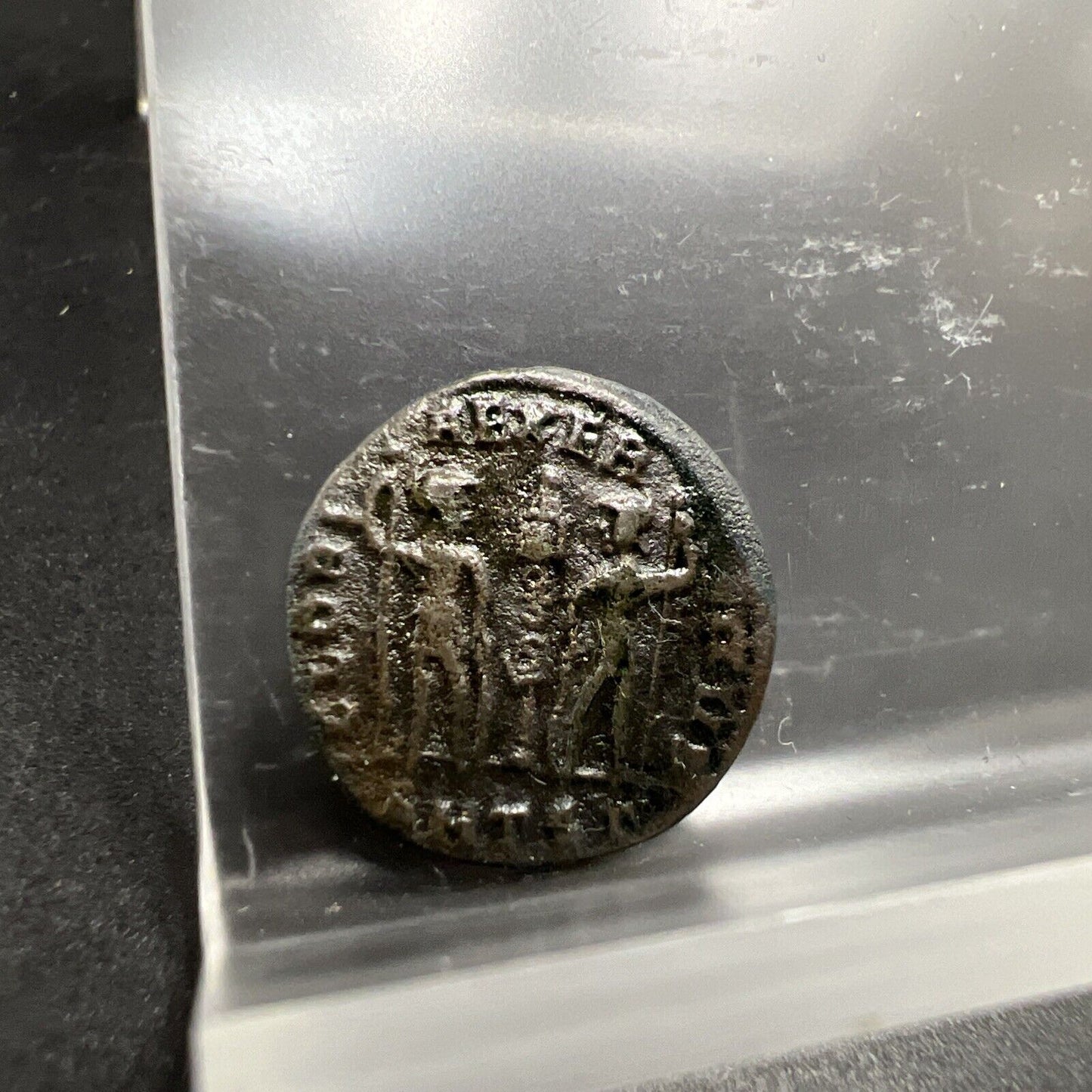 Constans AE4 Ancient Roman Coin c. 337-342 AD VG Circ SKU#62624AB