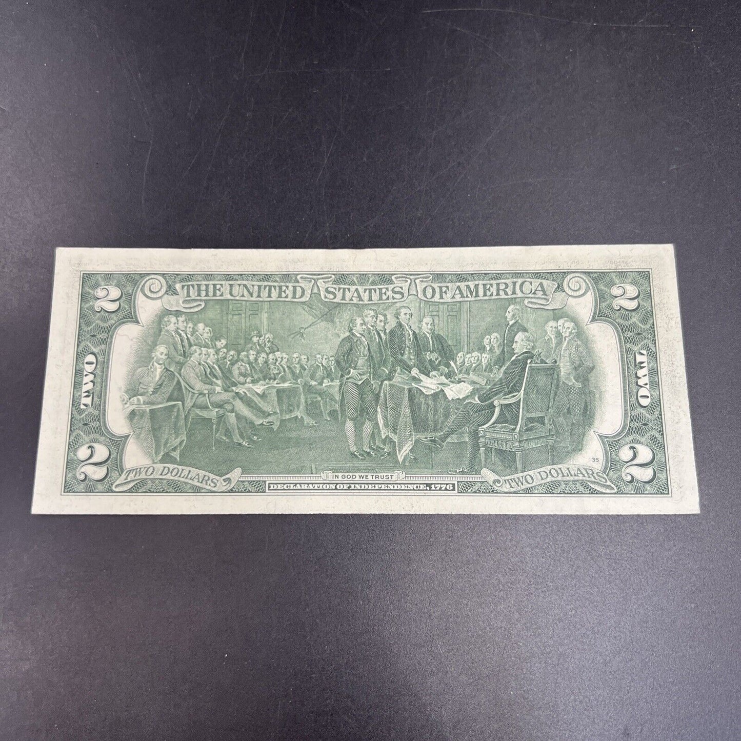 1976 $2 Two Dollar Bicentennial Bill Federal Reserve Notes CH UNC #000