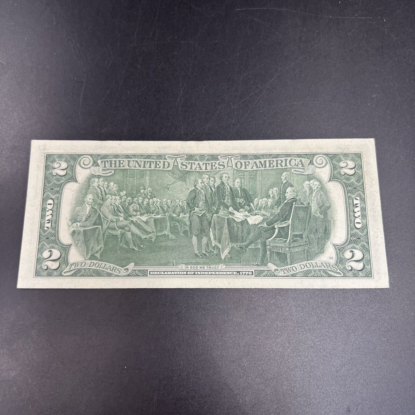 1976 $2 Two Dollar Bicentennial Bill Federal Reserve Notes CH UNC #000