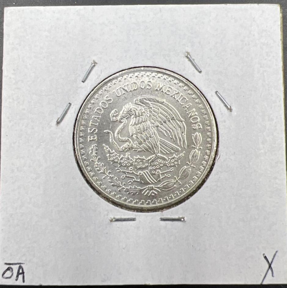 1994 Mexico 1/4 Ounce .999 Silver Round Libertad Ley Plata Pura Coin # Choice BU