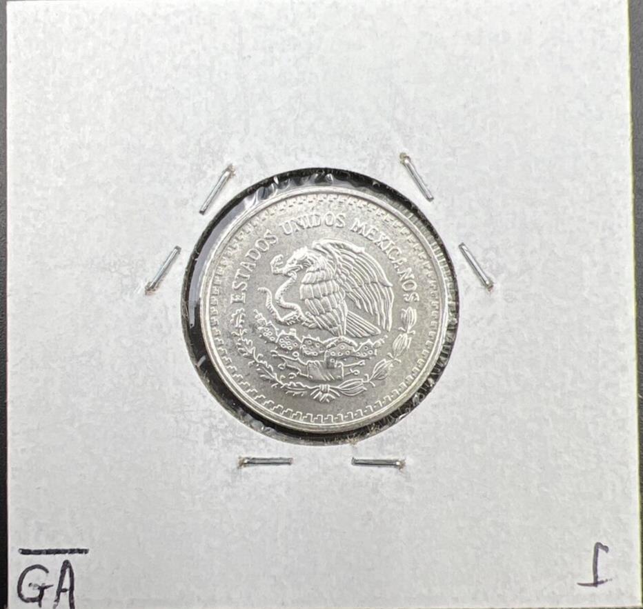 2000 Mexico 1/10 Ounce .999 Silver Round Libertad Ley Plata Pura Coin CH BU #J