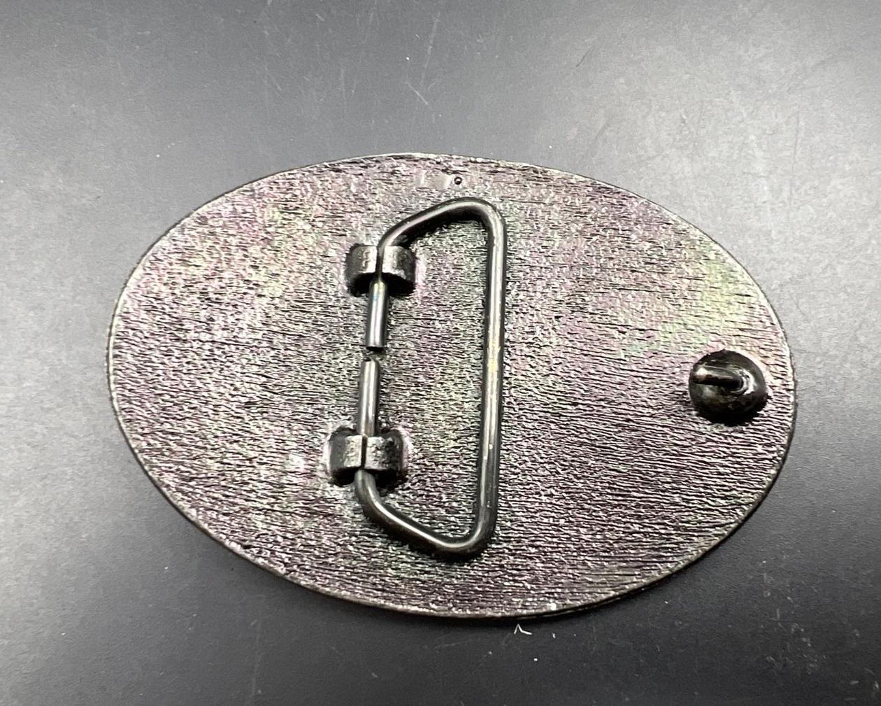 1776 1976 Liberty Bell Ring For Independence Pewter Belt Buckel USED