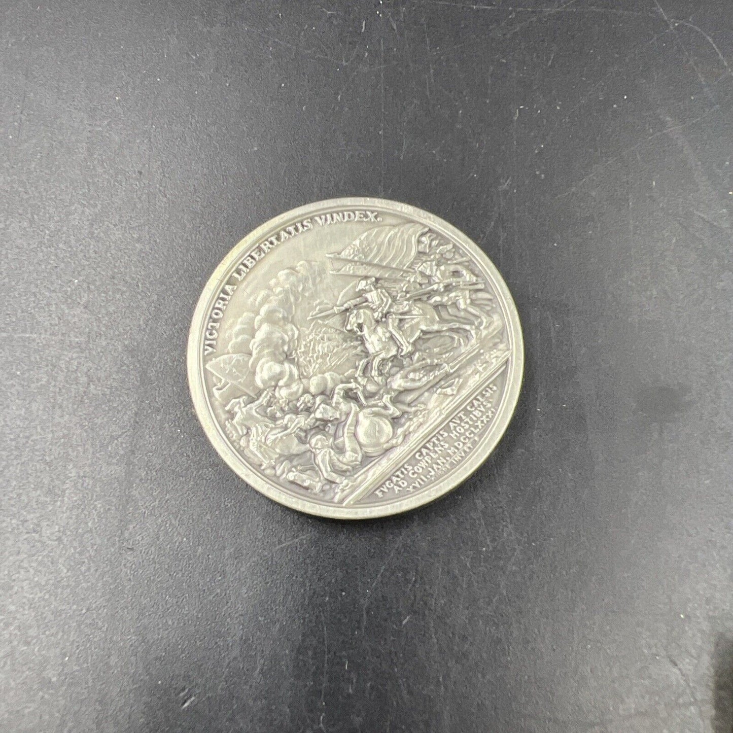 General Daniel Morgan Americas First Medals Pewter Medal in Case