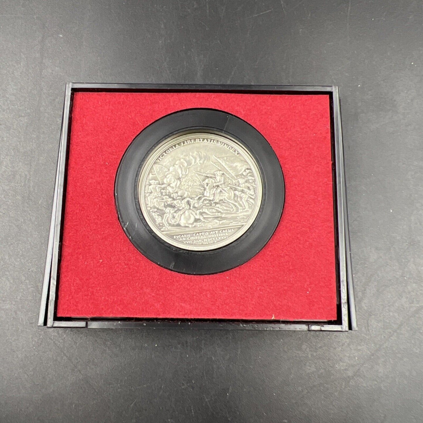 General Daniel Morgan Americas First Medals Pewter Medal in Case