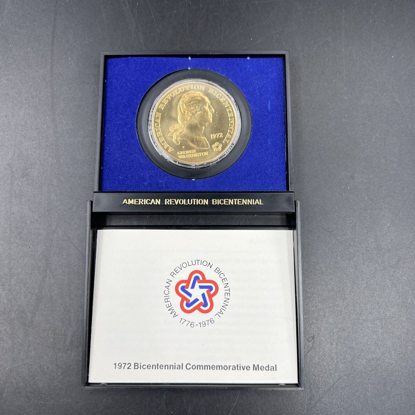 1972 Sons of Liberty George Washington Mint issue Bronze Medal