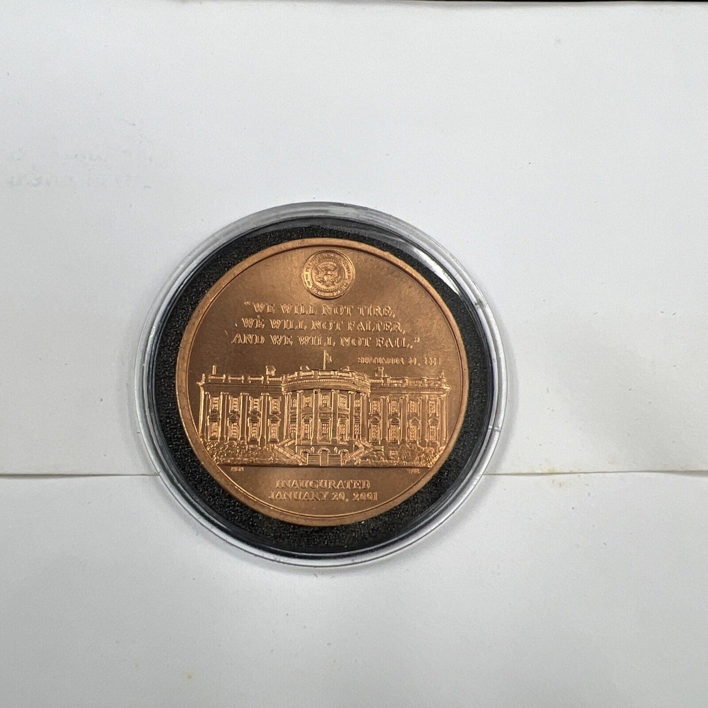 2005 GEORGE W BUSH INAUGURAL COIN Bronze MEDAL - Bronze FDOI Postal Issue