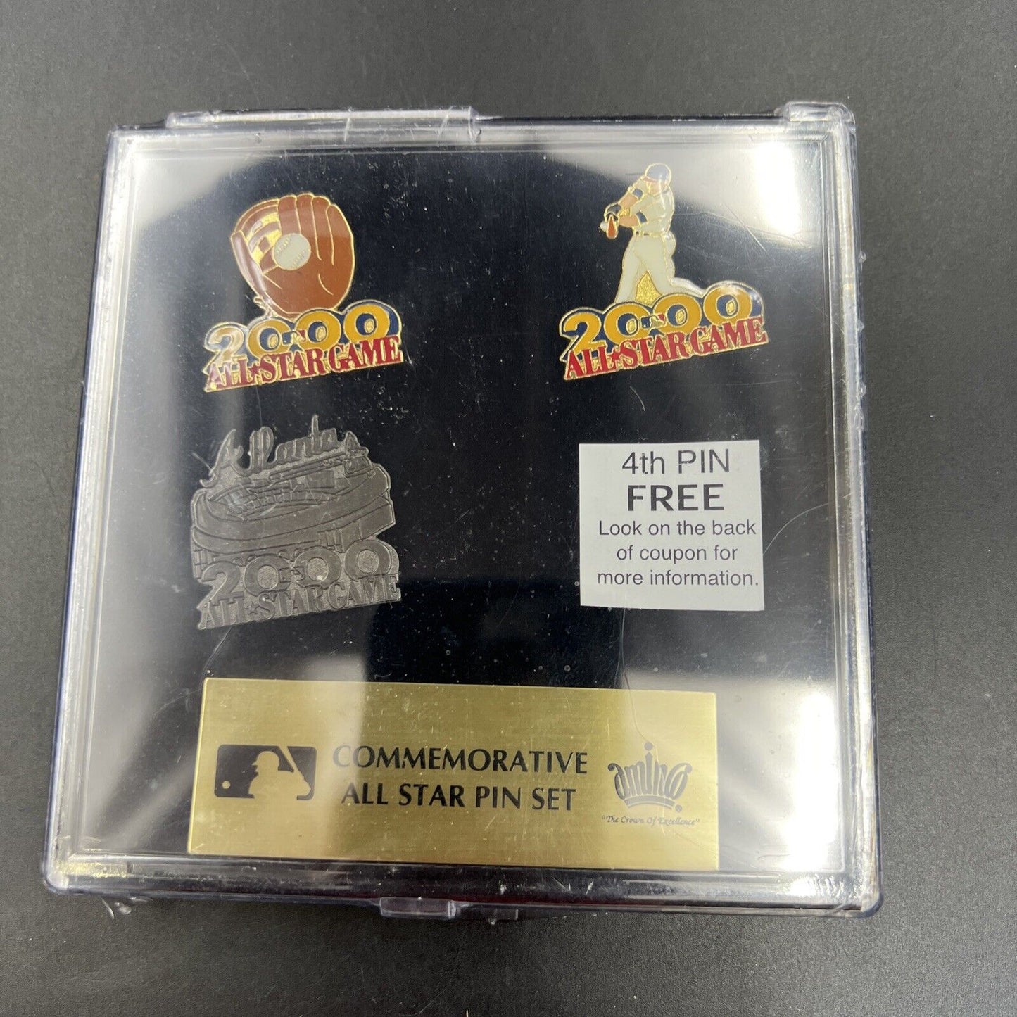 2000 MLB All Star Game Commemorative Pin Set ~ Limited Edition ~ New ~ Unopened