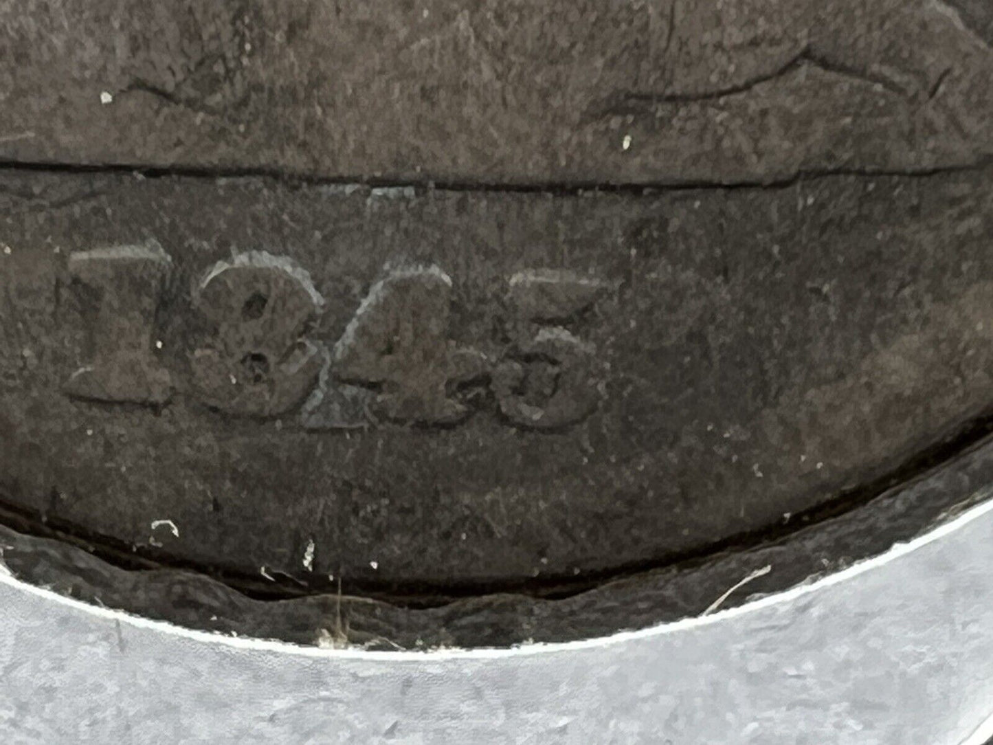 1845 Seated Liberty Quarter Coin G Good Circ FS-301 RPD Repunched Date Variety