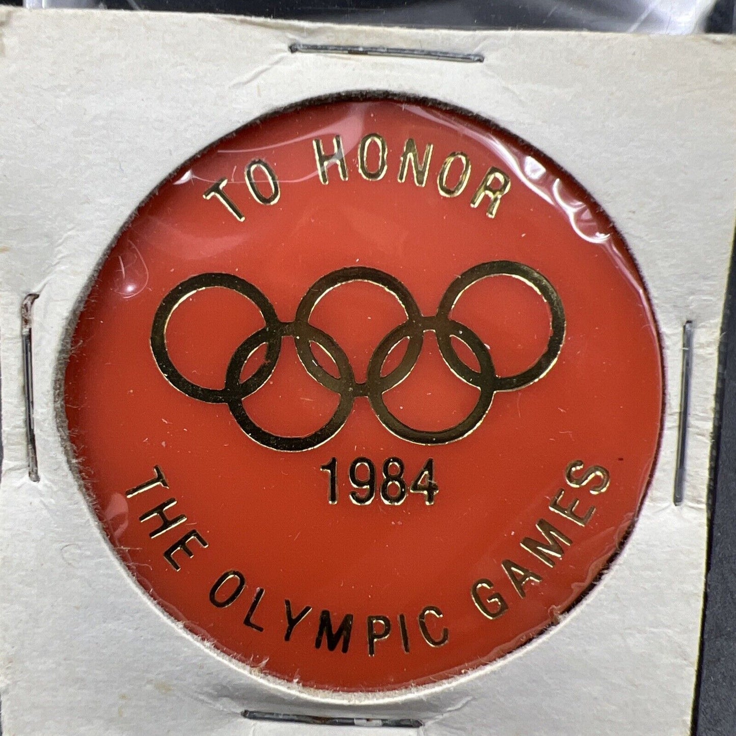 1984 Olympics Souvenir Olympic Dollar R W Colbert Token Collector