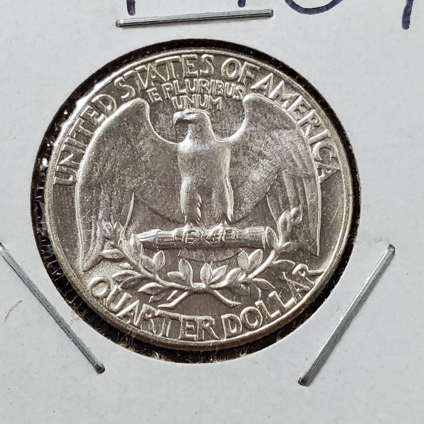 1964 P 25C Washington Quarter Silver Coin Choice BU Uncirculated Type B Reverse