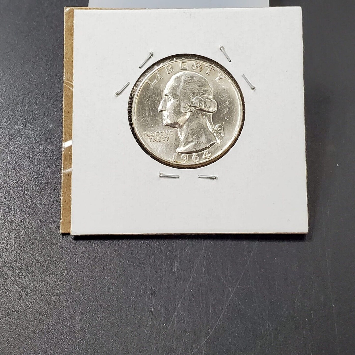 1964 P 25C Washington Quarter Silver Coin Choice BU Uncirculated Type B Reverse