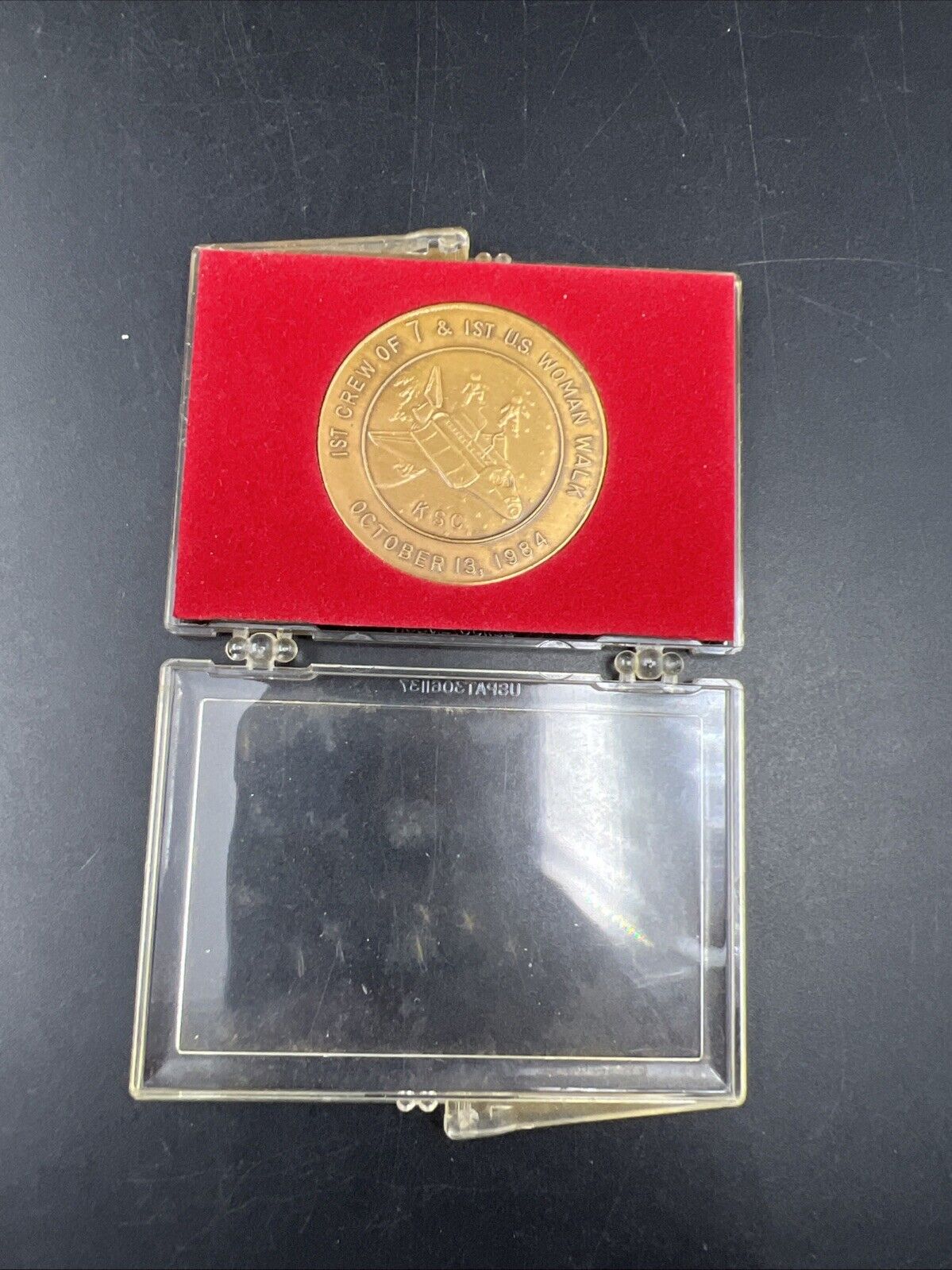 STS-41G Challenger 1984 1st 7 Crew & US Woman Walk 39mm Space Medal