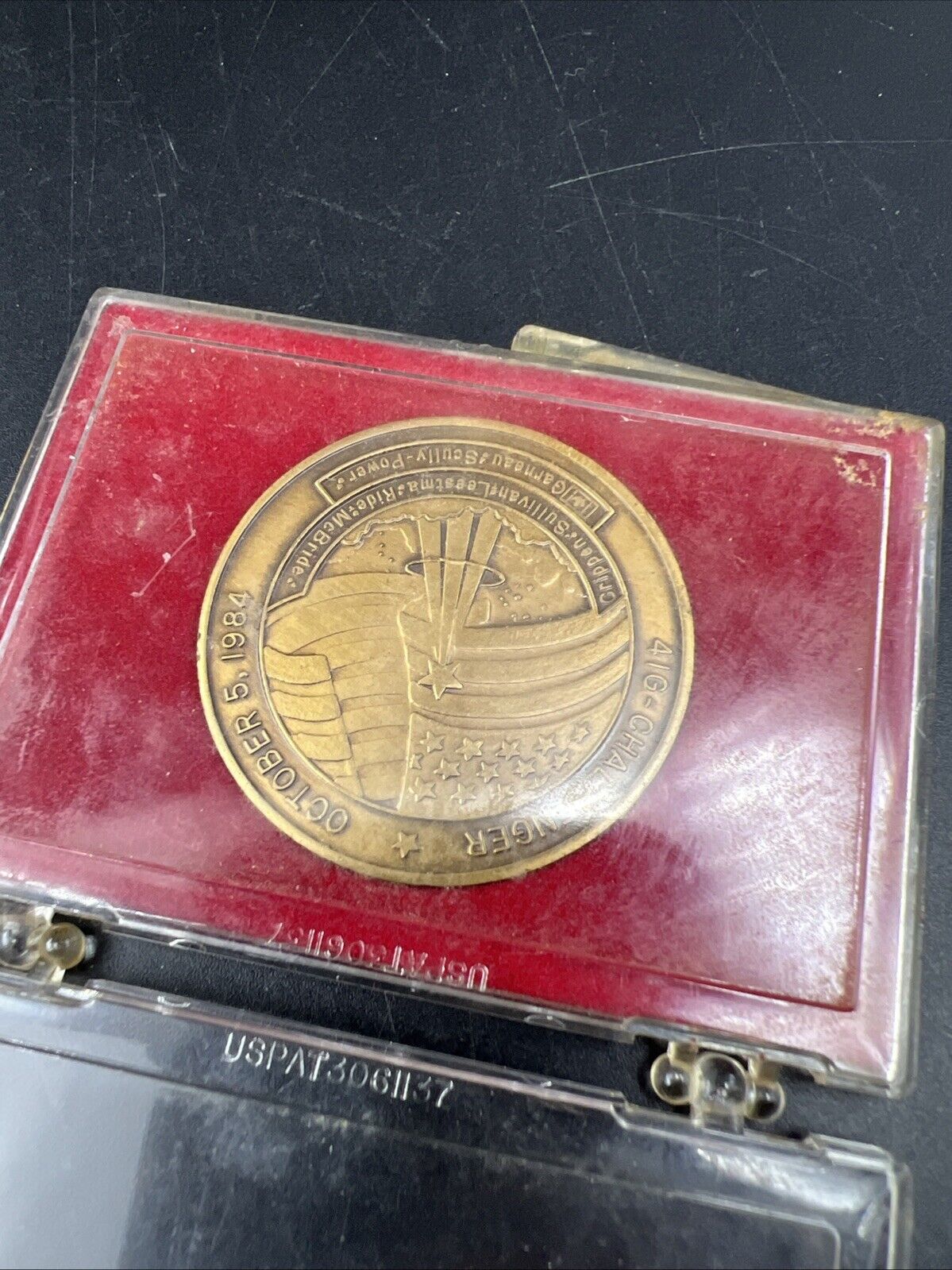 STS-41G Challenger 1984 1st 7 Crew & US Woman Walk 39mm Space Medal