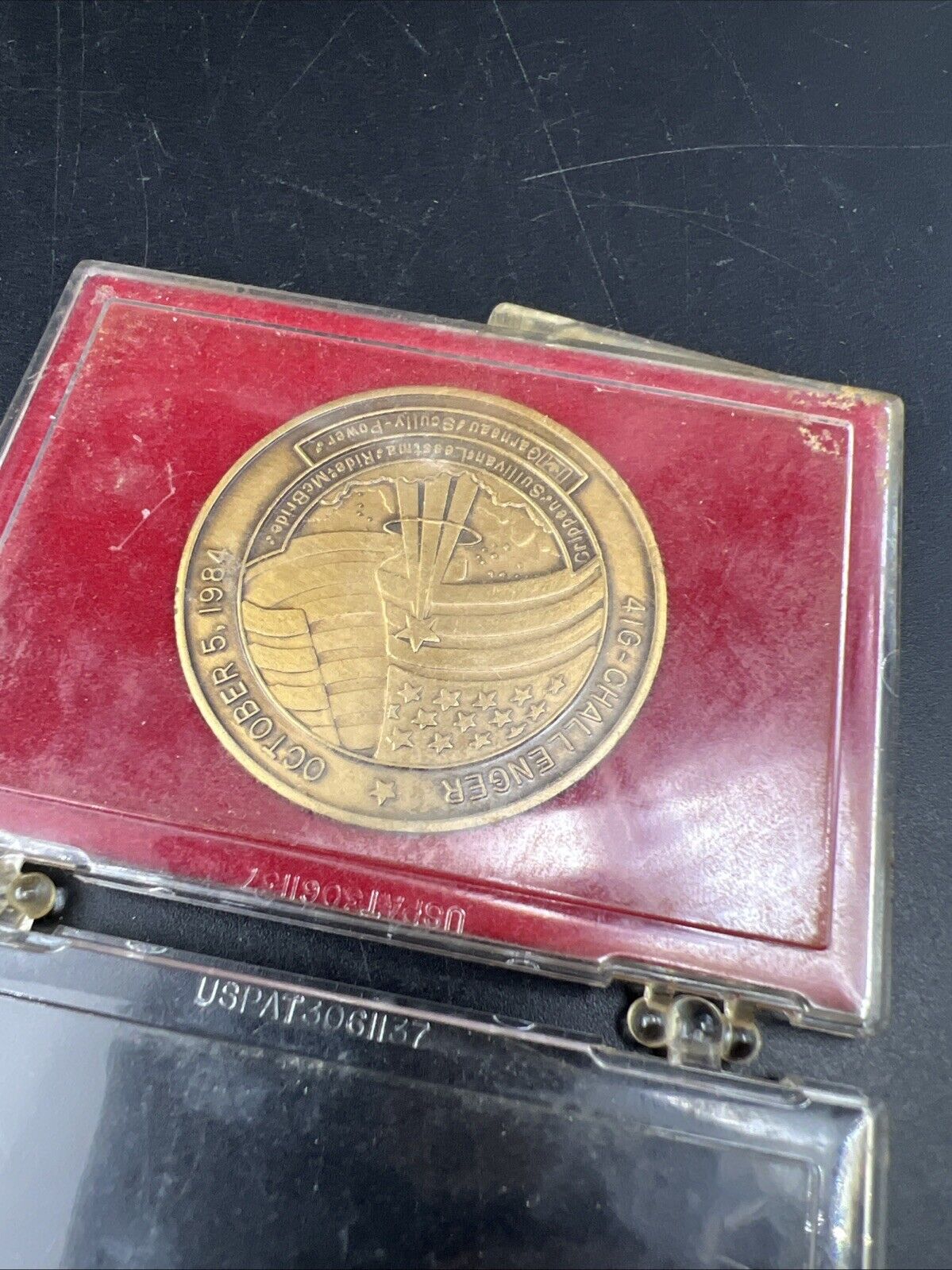 STS-41G Challenger 1984 1st 7 Crew & US Woman Walk 39mm Space Medal