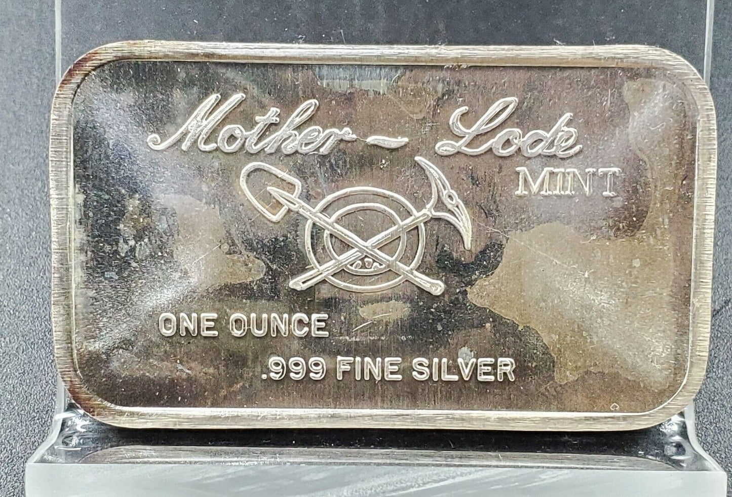 Las Vegas The Mother Lode Mint 1 oz silver Art Bar .999 Fine Choice UNC #2