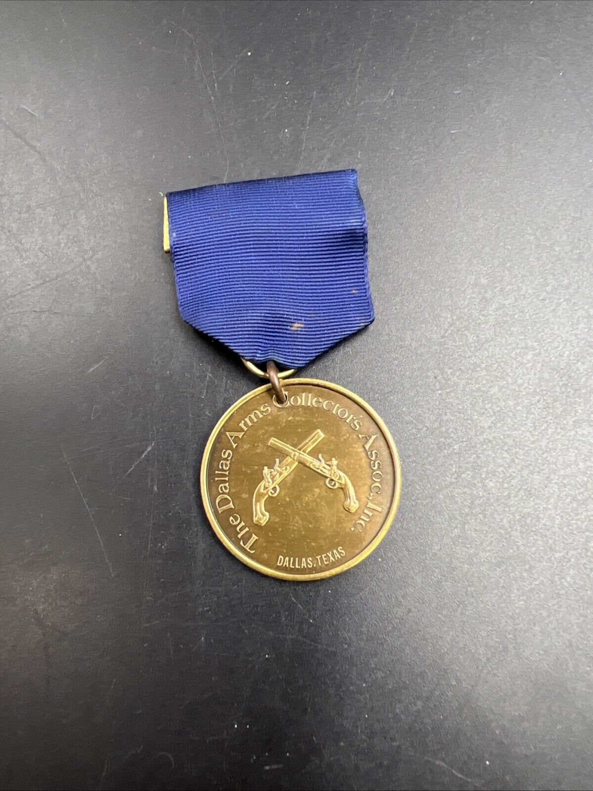 1978 Dallas Arms Collector's Association Exhibitor Medal Dallas 1978