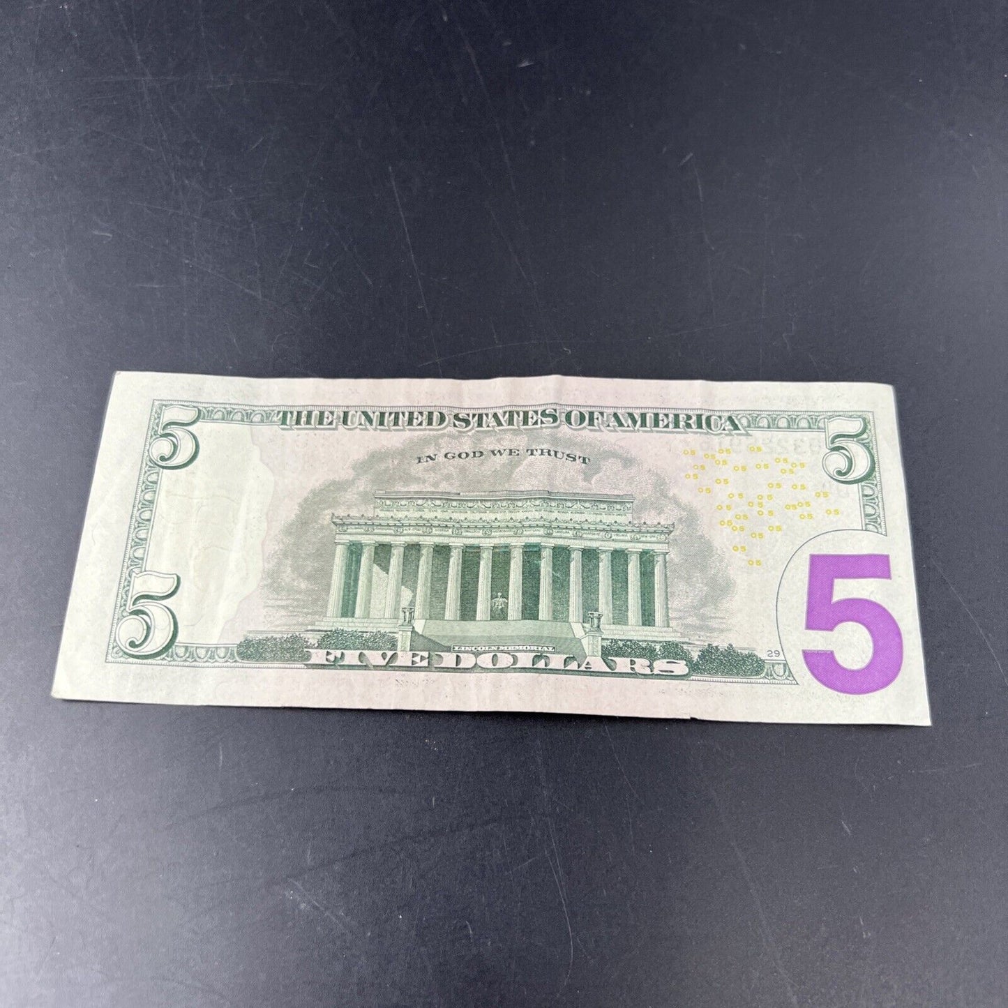 2017 A * Star $5 FRN Federal Reserve Note Bill VG / Fine Circ