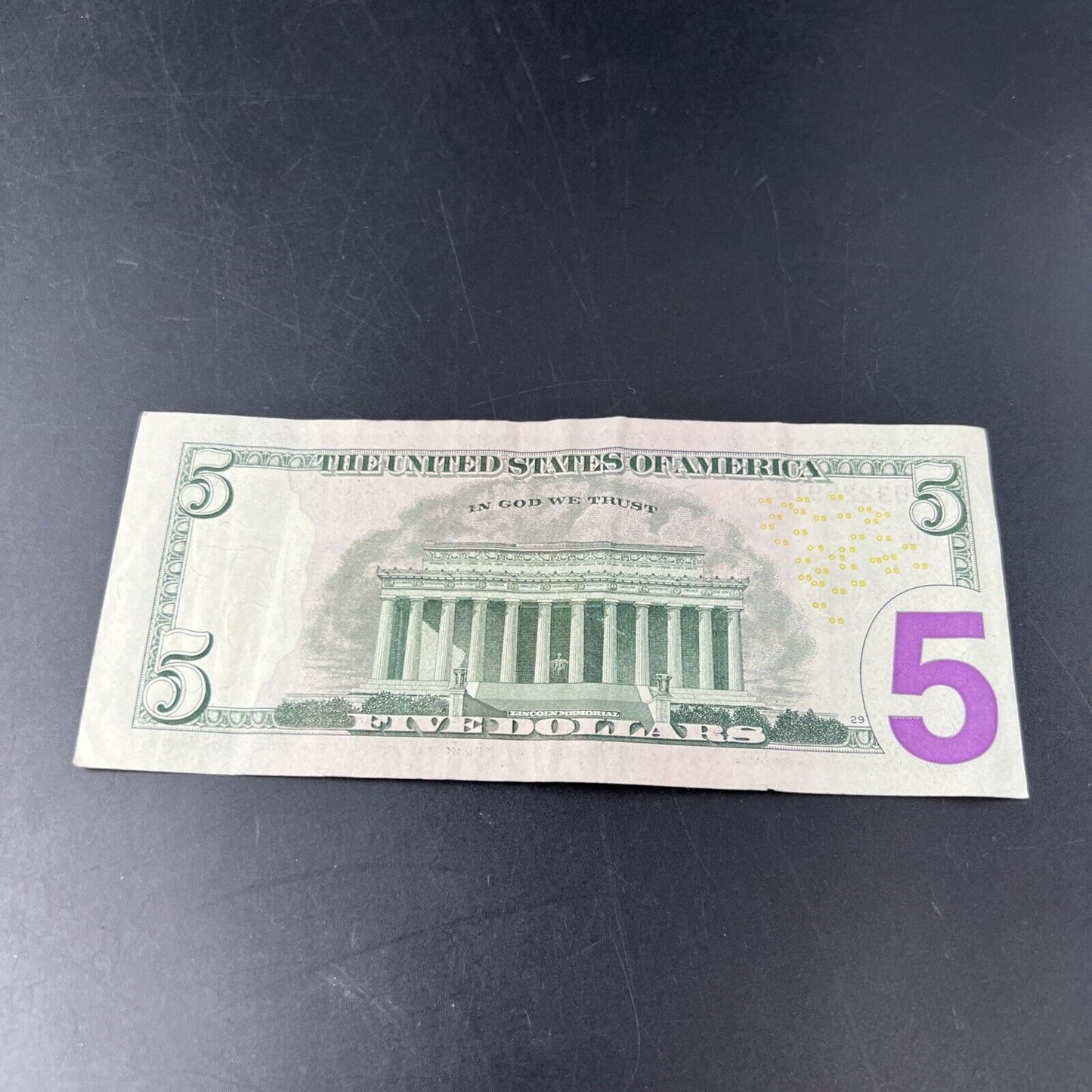 2017 A * Star $5 FRN Federal Reserve Note Bill VG / Fine Circ