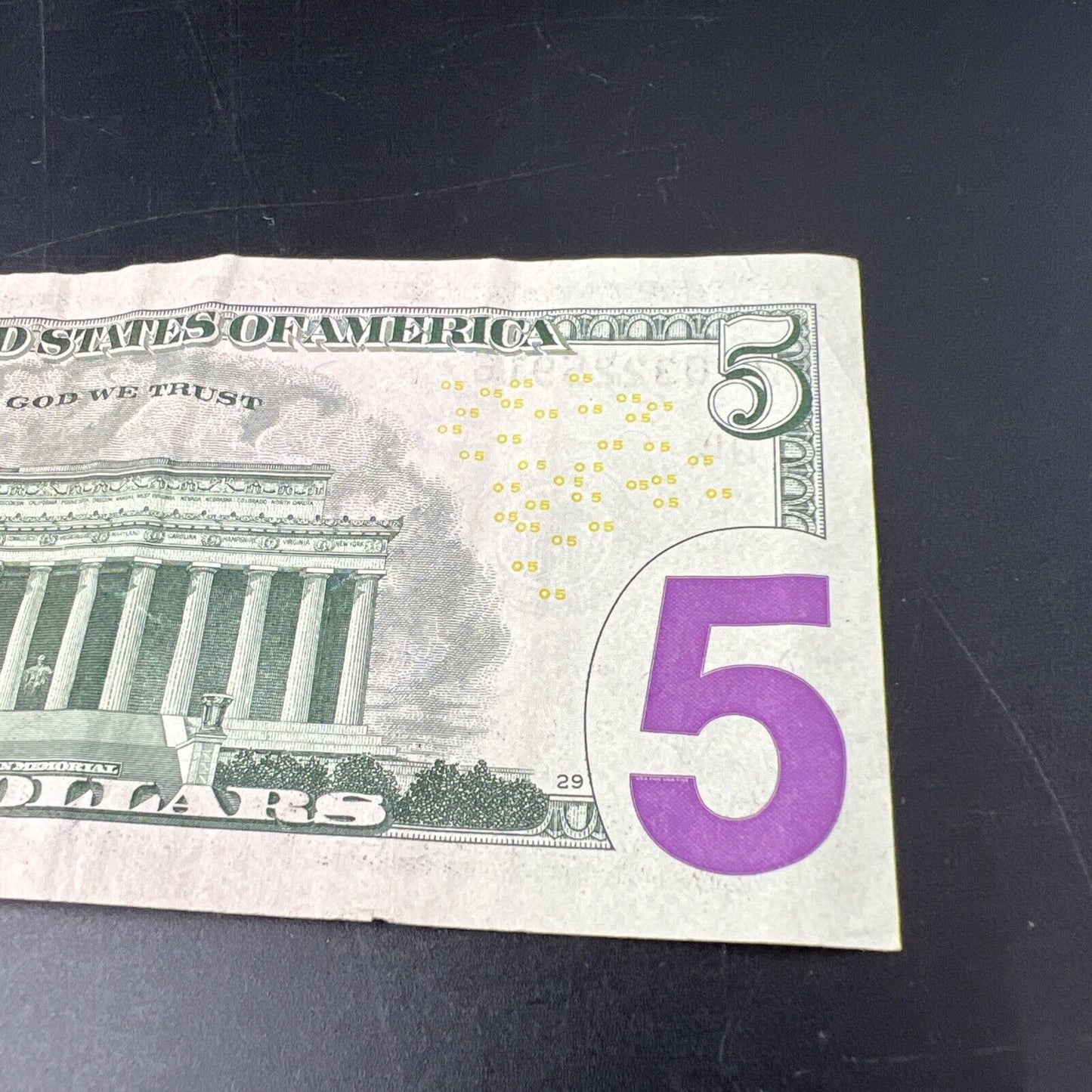 2017 A * Star $5 FRN Federal Reserve Note Bill VG / Fine Circ
