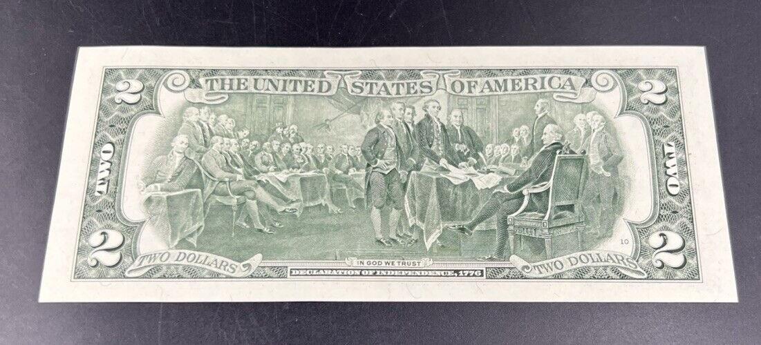 1995 $2 FRN Federal Reserve Note Atlanta District Choice Uncirculated