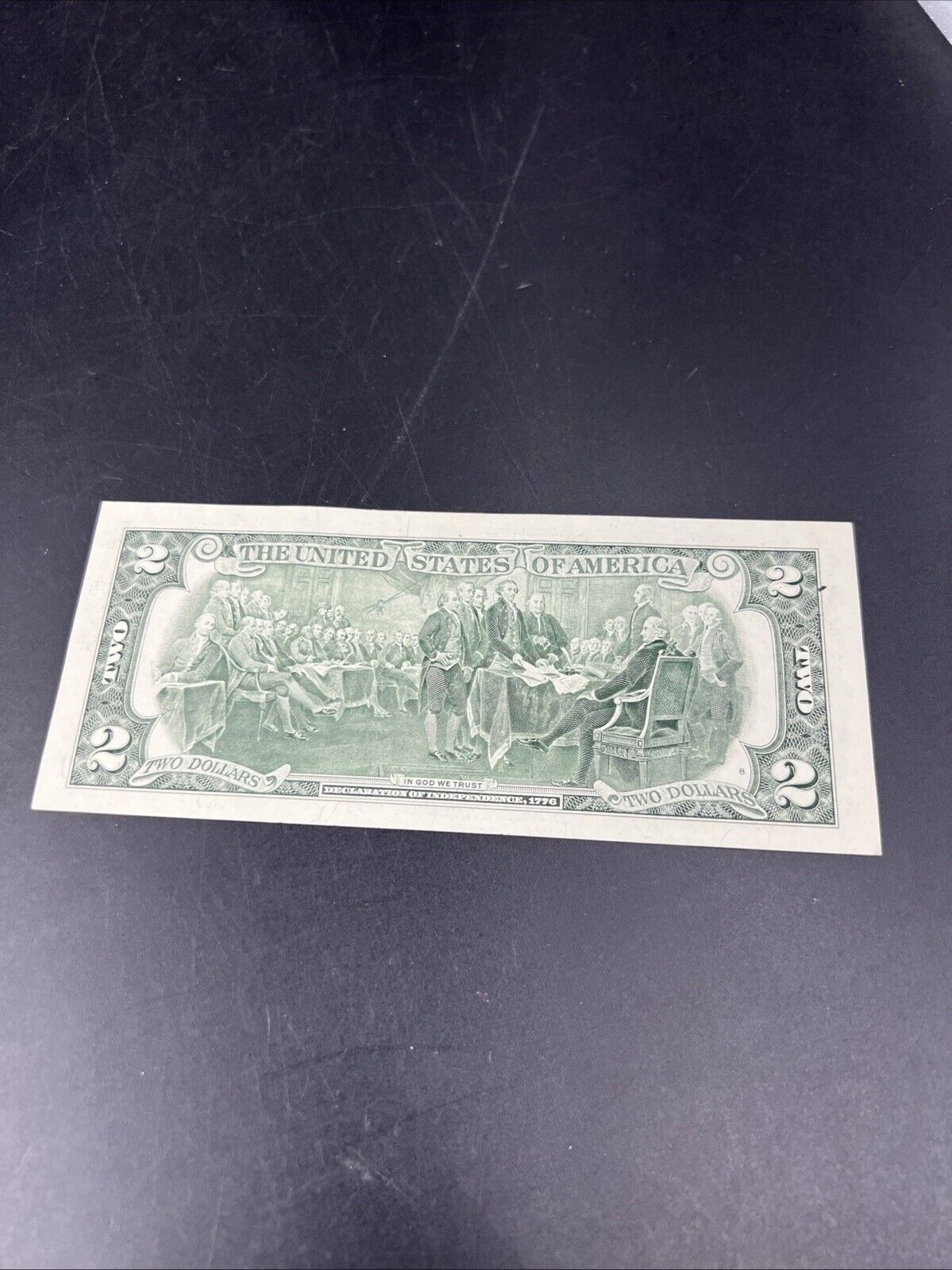 1995 $2 FRN Federal Reserve Note Neat Serial # UNC #78000814
