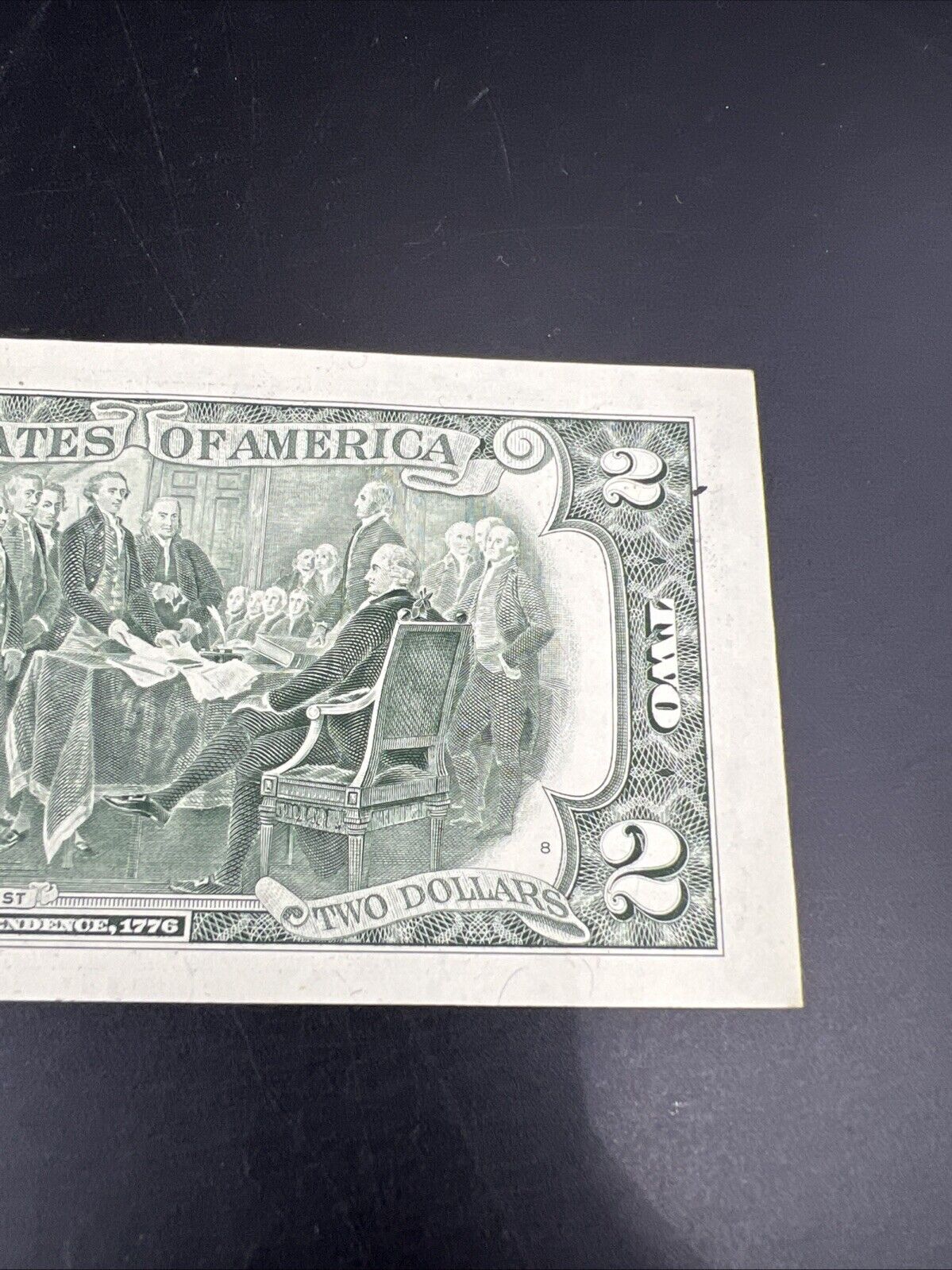 1995 $2 FRN Federal Reserve Note Neat Serial # UNC #78000814