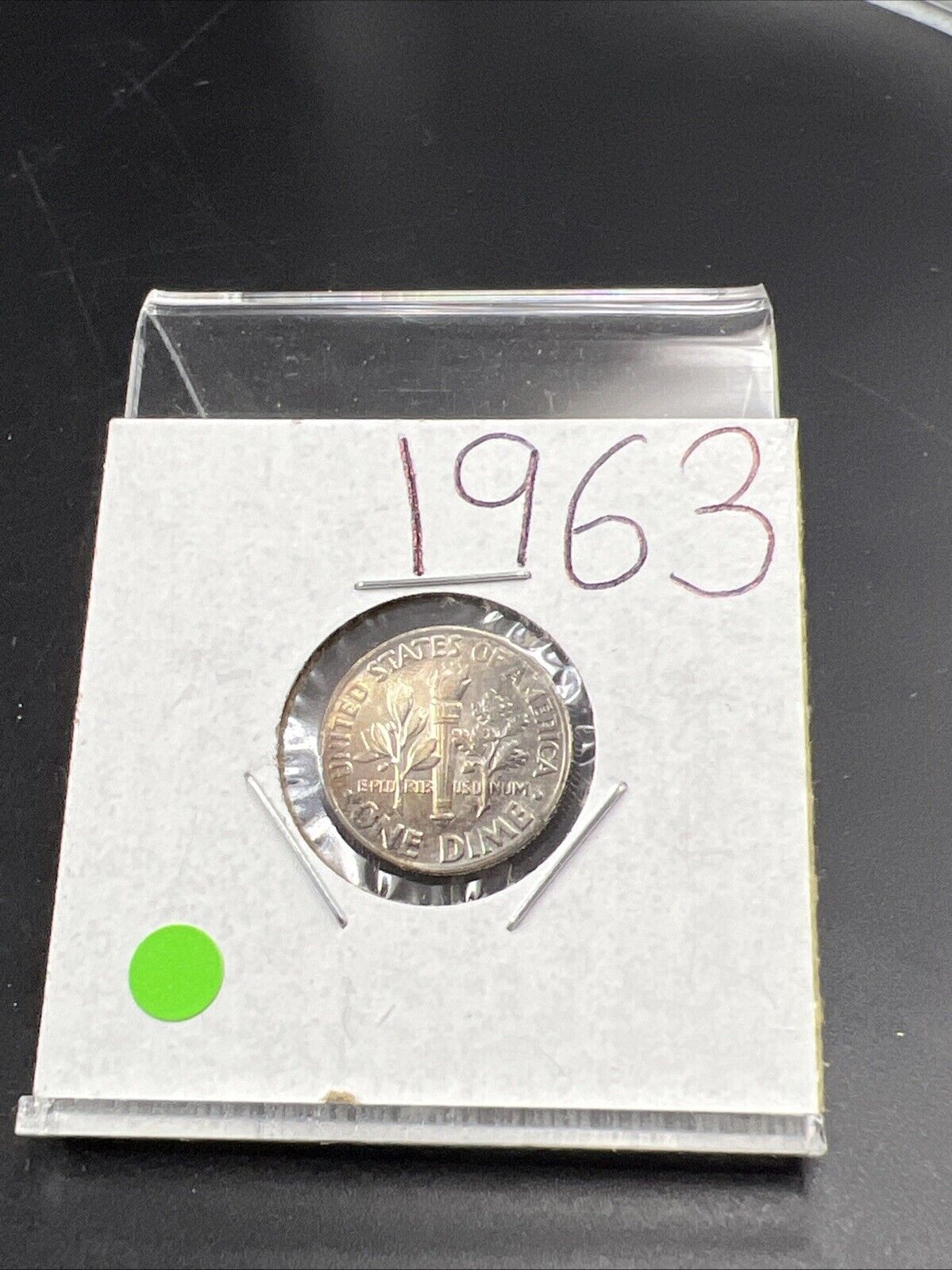 1963 P 10c Roosevelt Silver Dime Choice BU UNC PQ Nice Toning Toner SKU#G2025