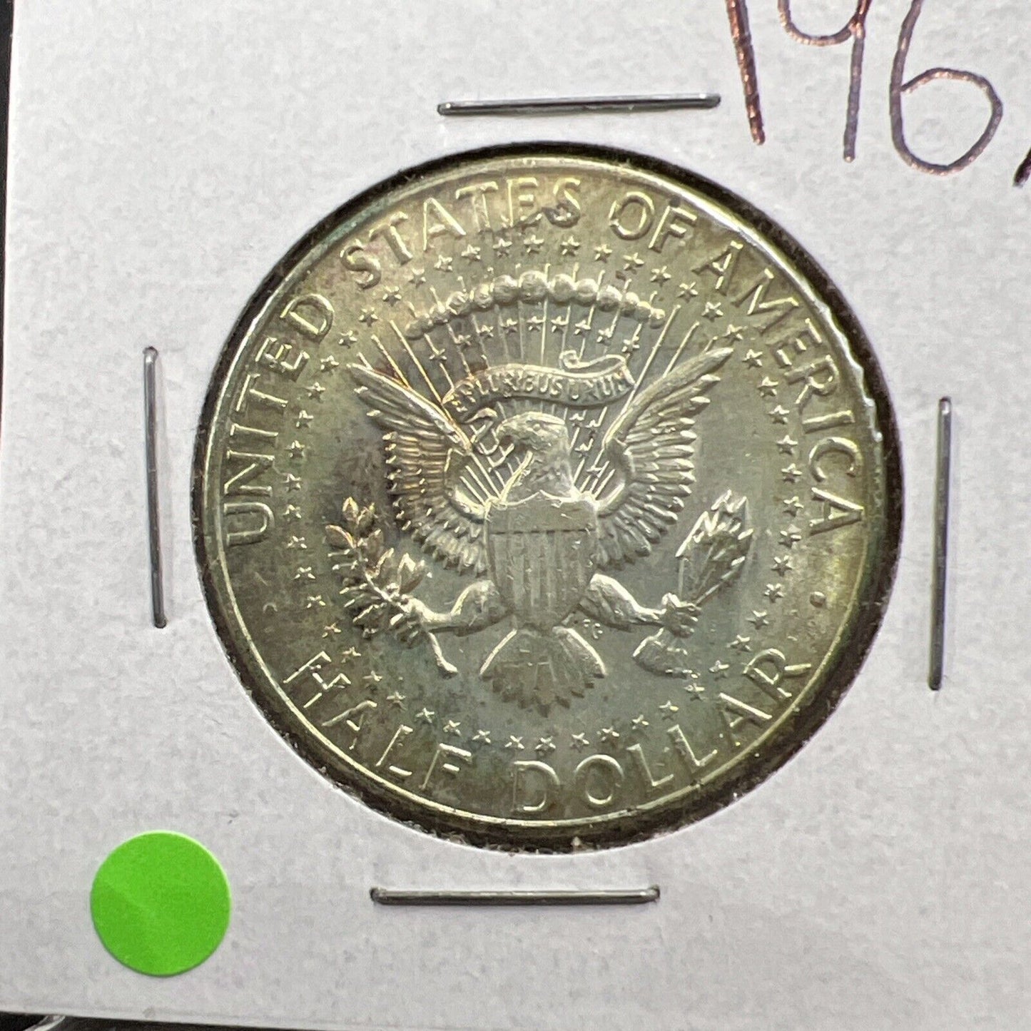 1967 P Kennedy Half Dollar Coin Choice BU UNC Neat Toning Toner SKU#G2025