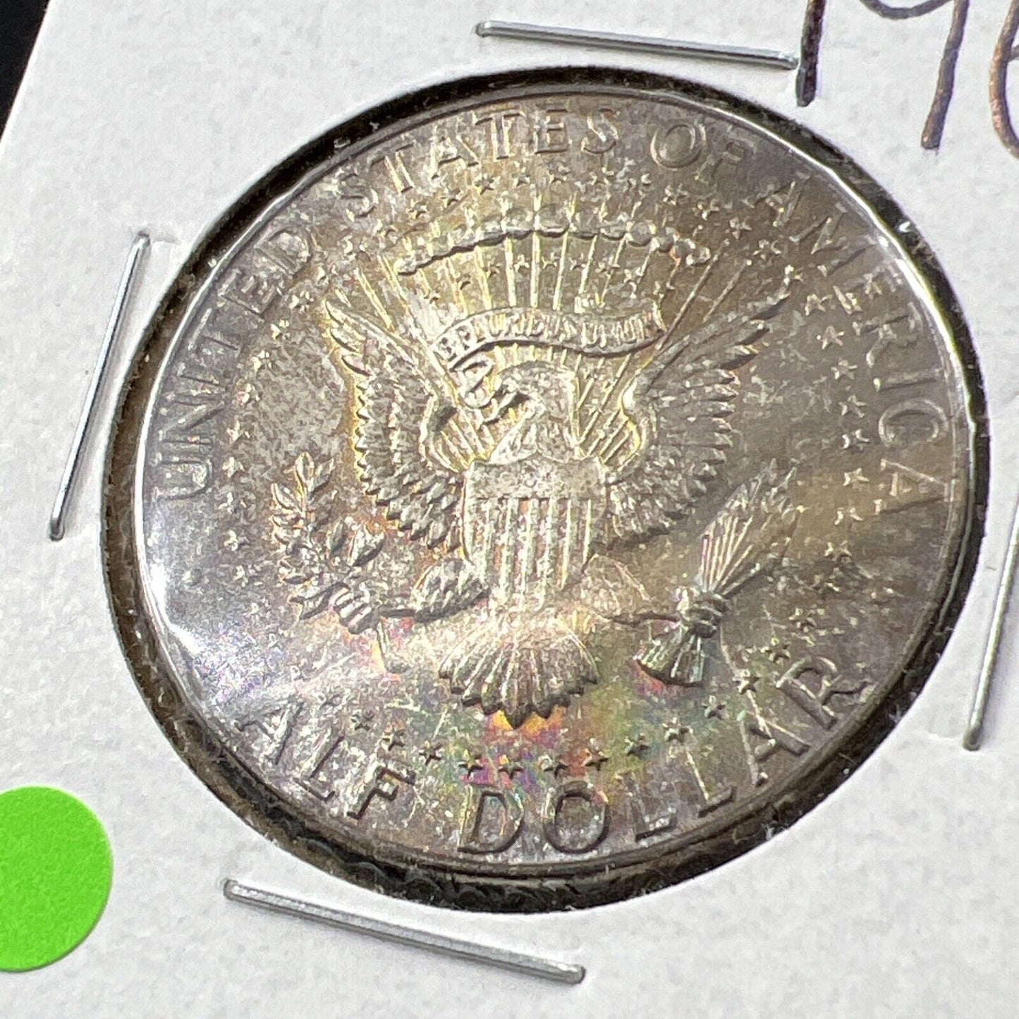 1964 P Kennedy Half Dollar Coin Choice BU UNC Neat Toning Toner BSKU#G2025B