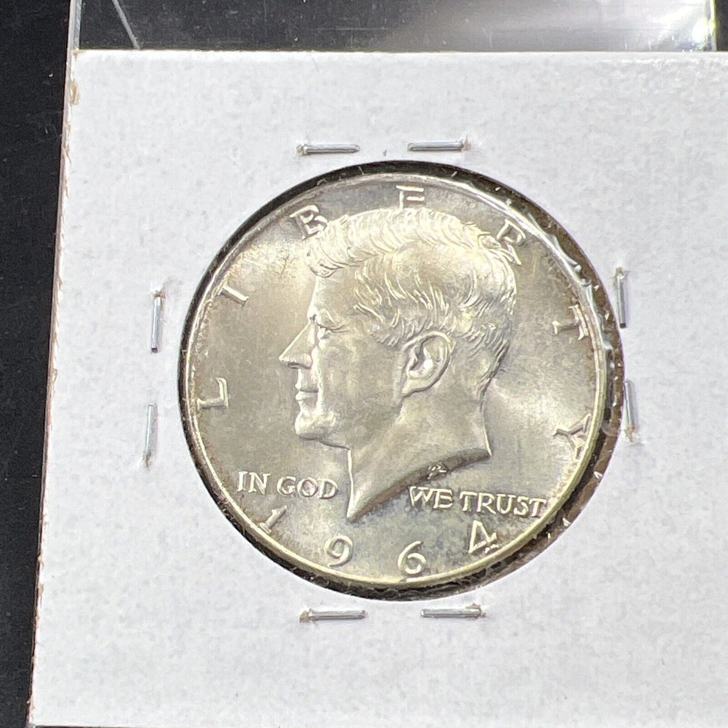 1964 P Kennedy Half Dollar Coin Choice BU UNC Neat Toning Toner BSKU#G2025B