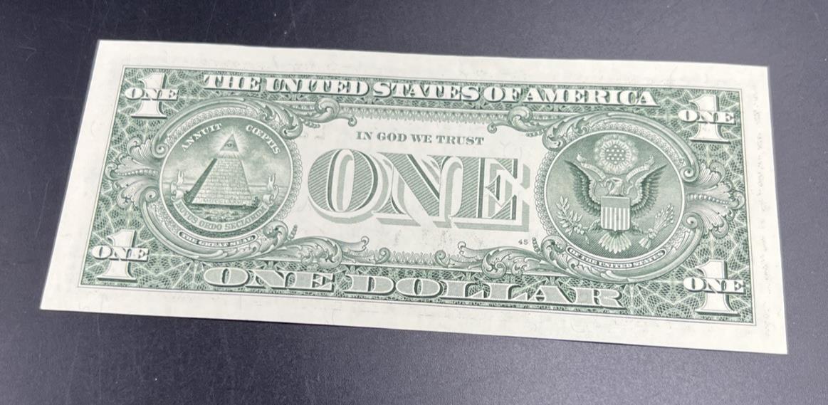 2003 A $1 One Dollar FRN Federal Reserve Note CH AU / CU UNC #38