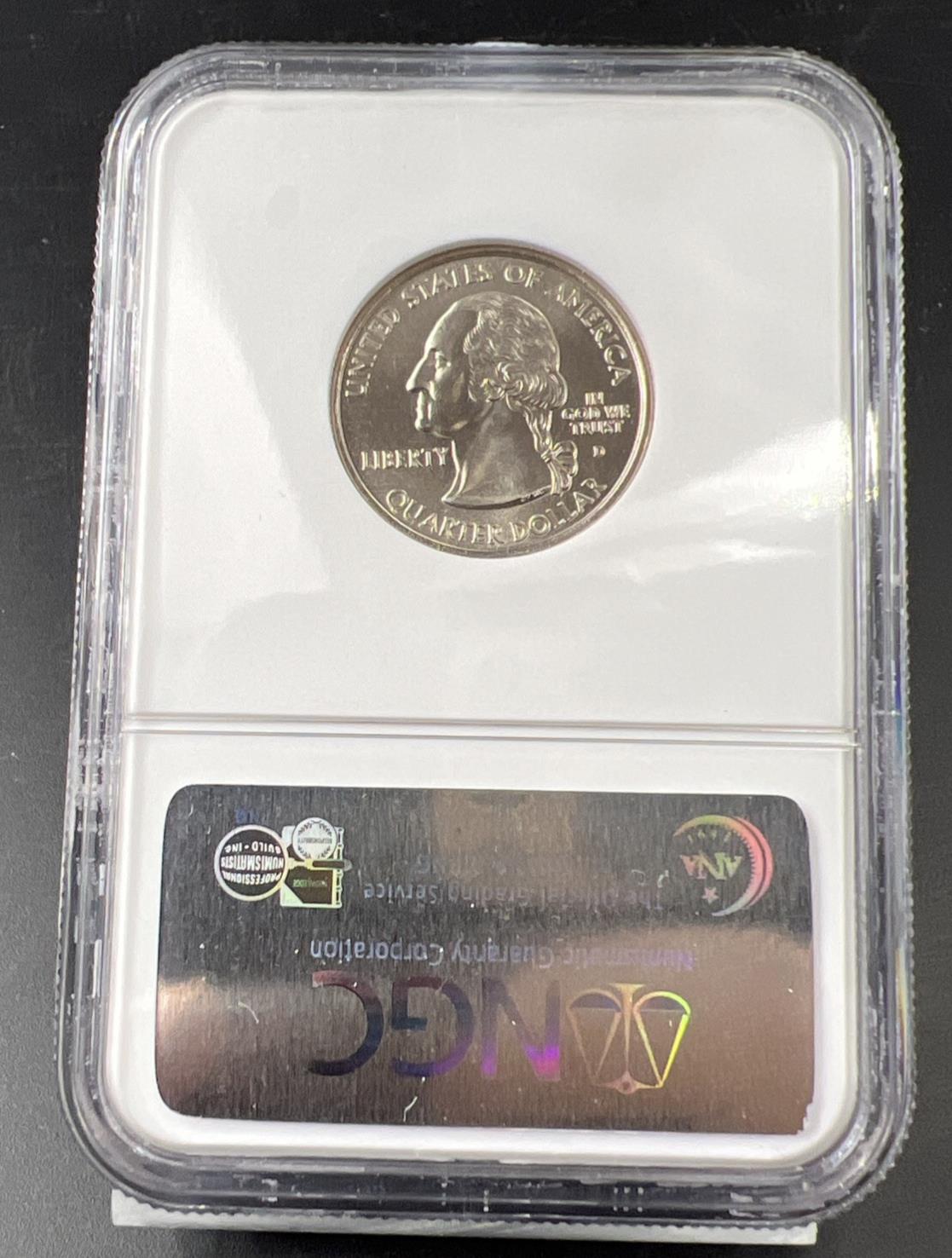 2005 D 25c California State Quarter Coin SMS NGC MS67 #049