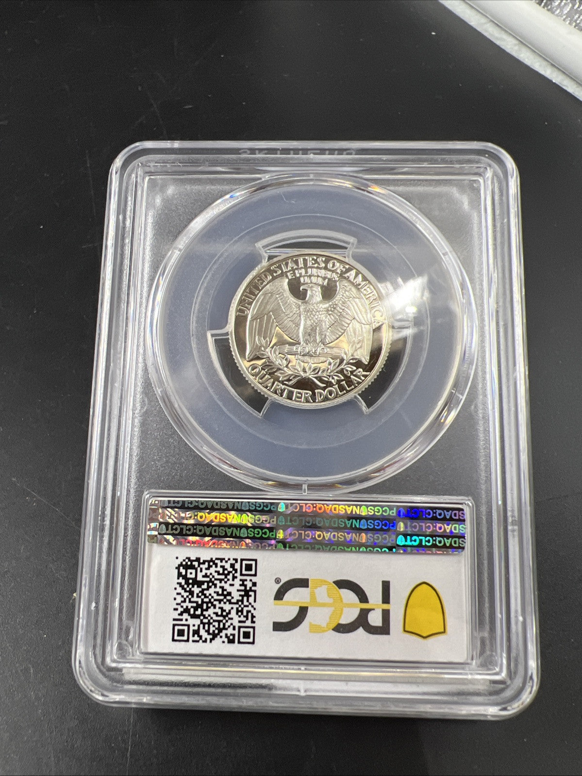 1995 S 25c Washington 90% Silver Proof Quarter Coin PCGS PR69DCAM #940