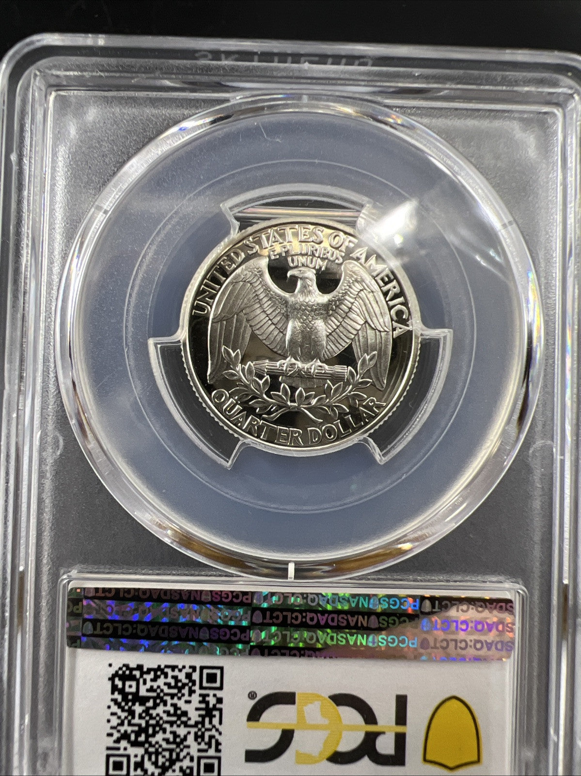 1995 S 25c Washington 90% Silver Proof Quarter Coin PCGS PR69DCAM #940