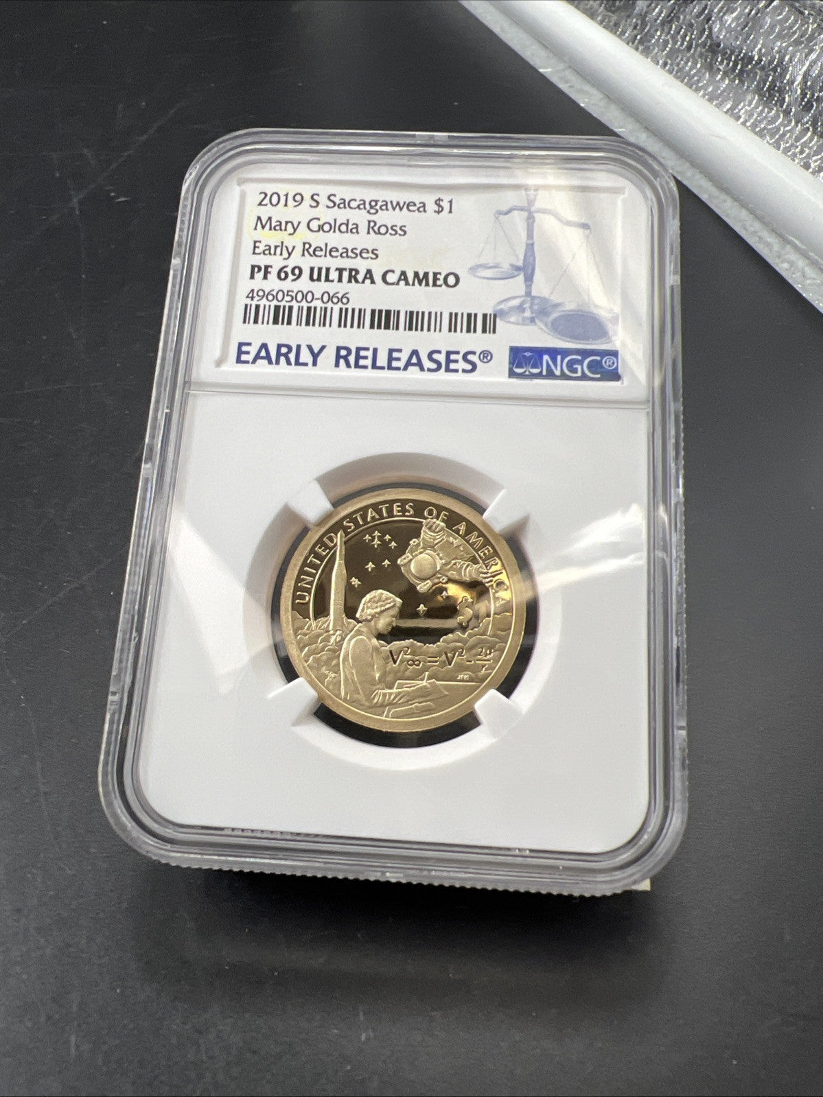 2019 S Proof Native American Mary Ross NGC PF69 Early Releases Dollar $1 Coin