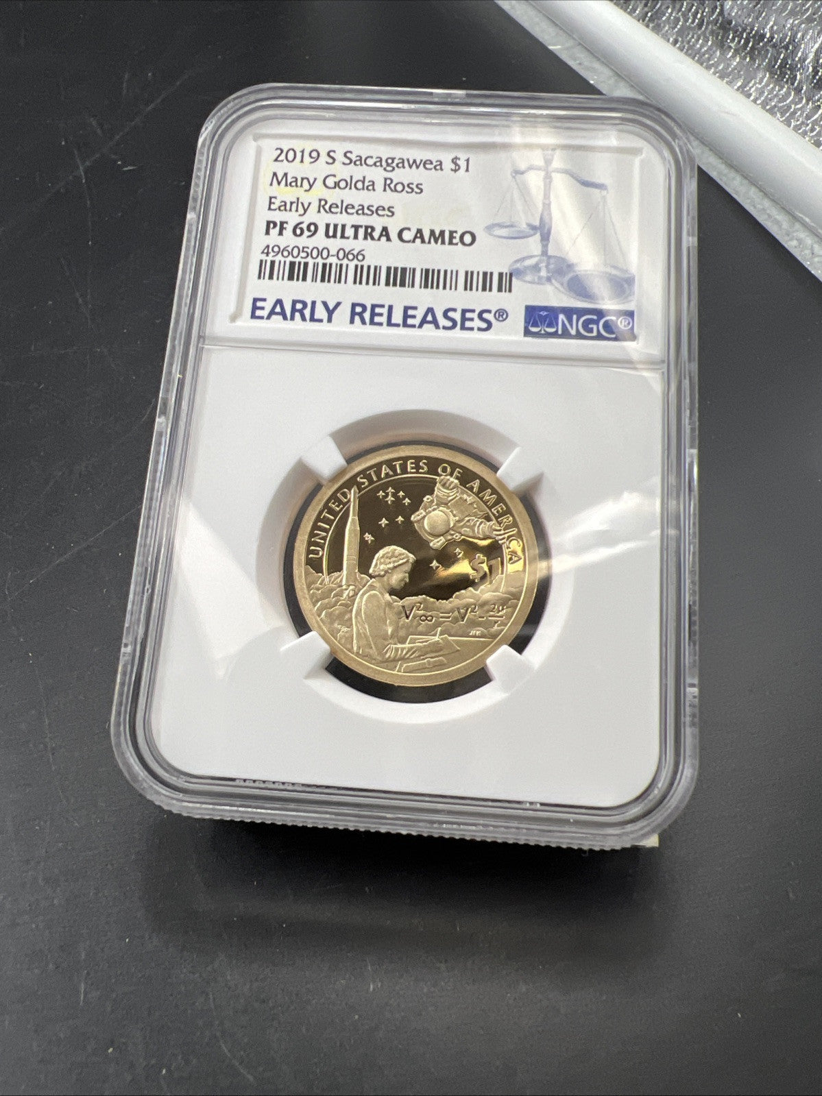 2019 S Proof Native American Mary Ross NGC PF69 Early Releases Dollar $1 Coin