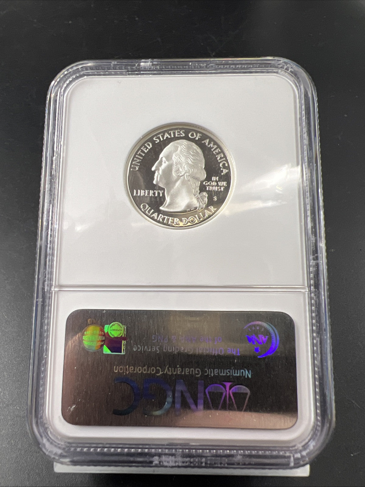 2008 25c Arizona Silver State Quarter Coin NGC PF70 UCAM #096