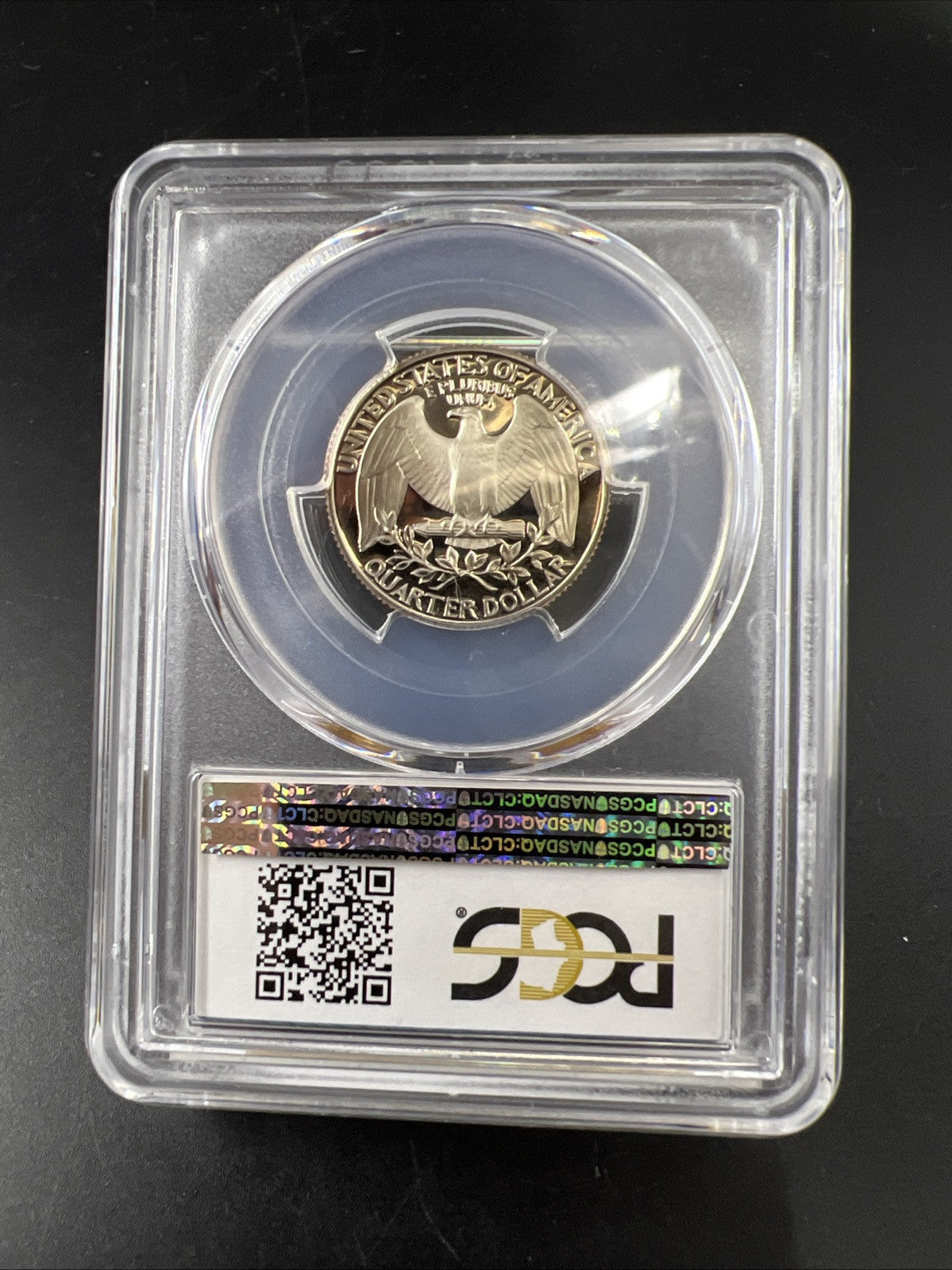 1981 S Type 1 25c Clad Copper Nickel Washington Quarter Coin PCGS PR69 DCAM #864