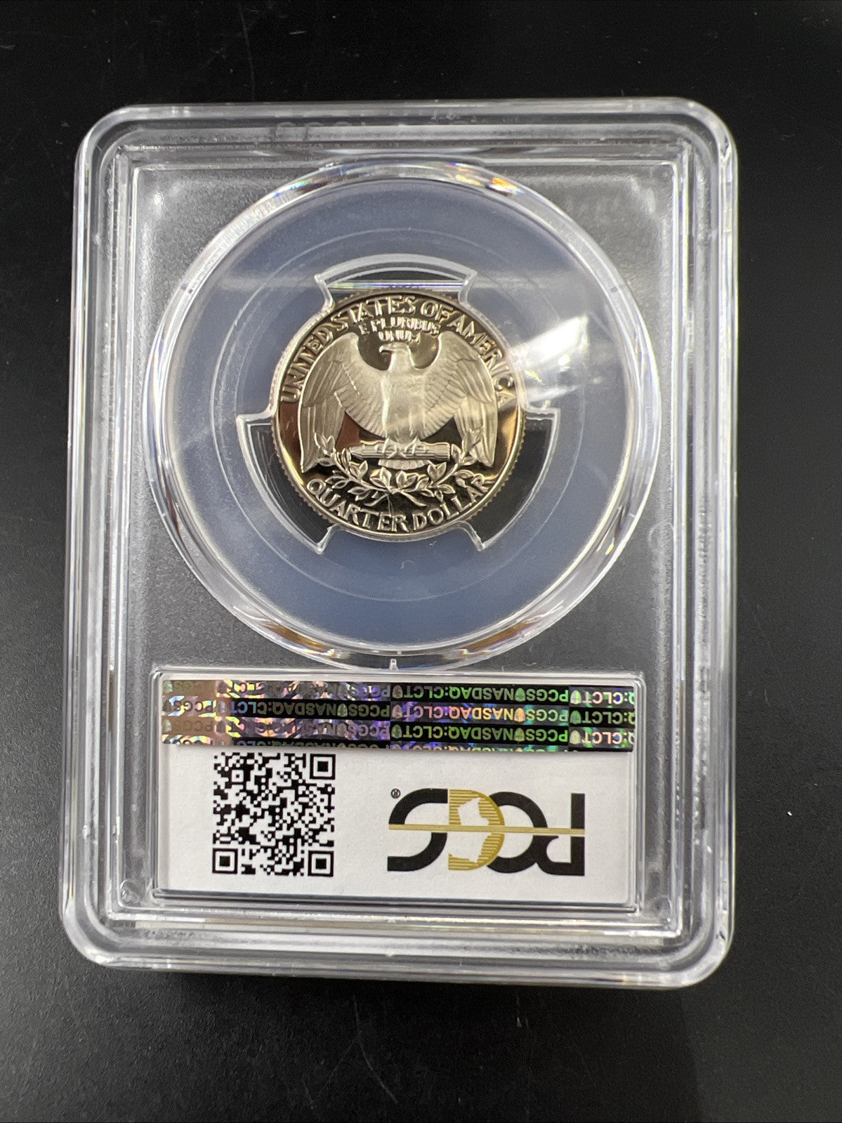 1981 S Type 1 25c Clad Copper Nickel Washington Quarter Coin PCGS PR69 DCAM #864
