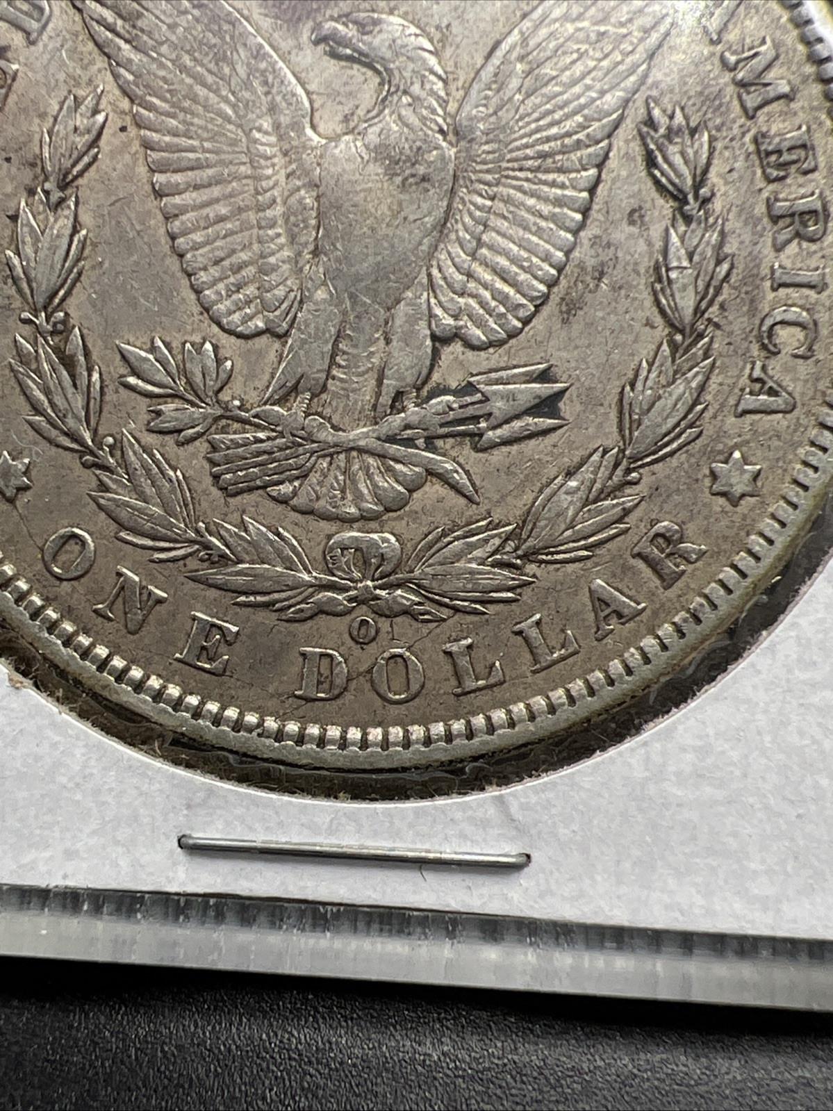 1897 O $1 Morgan Silver Dollar VAM 6A WOW! Variety Morgan Silver Dollar XF EF