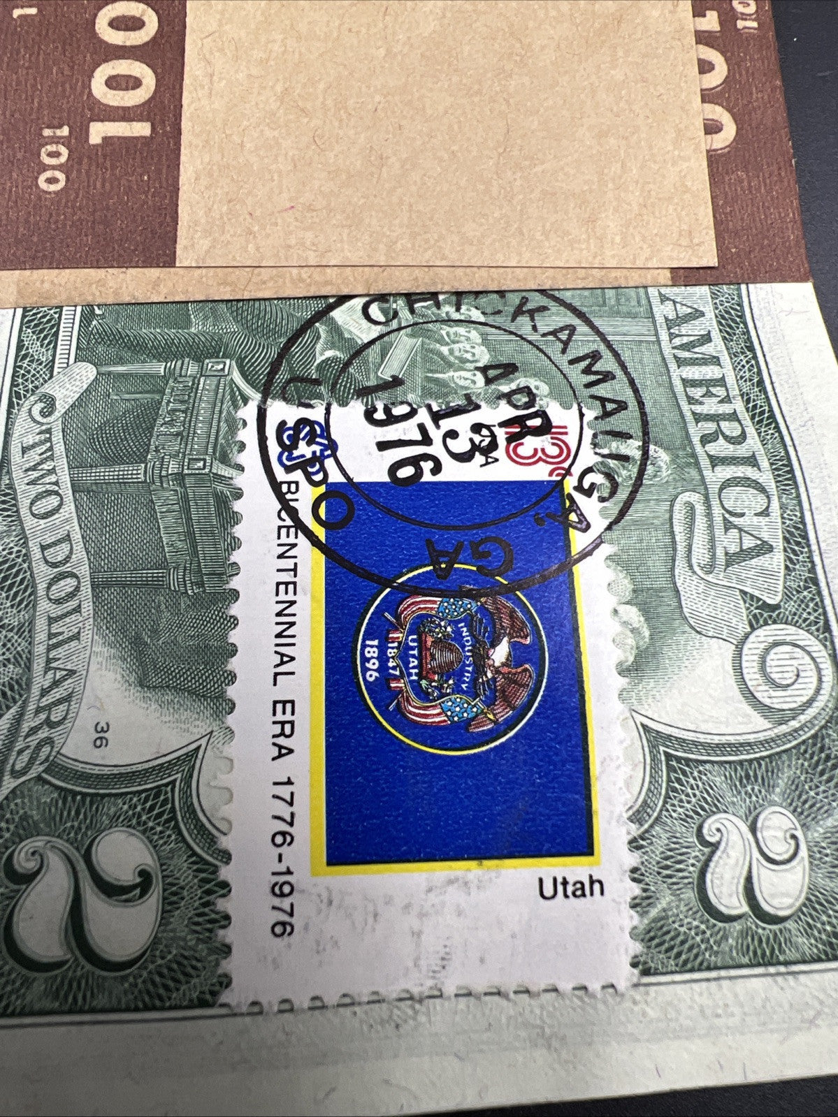 Pack of 50 Bills 1976 Postal $2 Two Dollar FRN Federal Reserve Notes UNC Atlanta