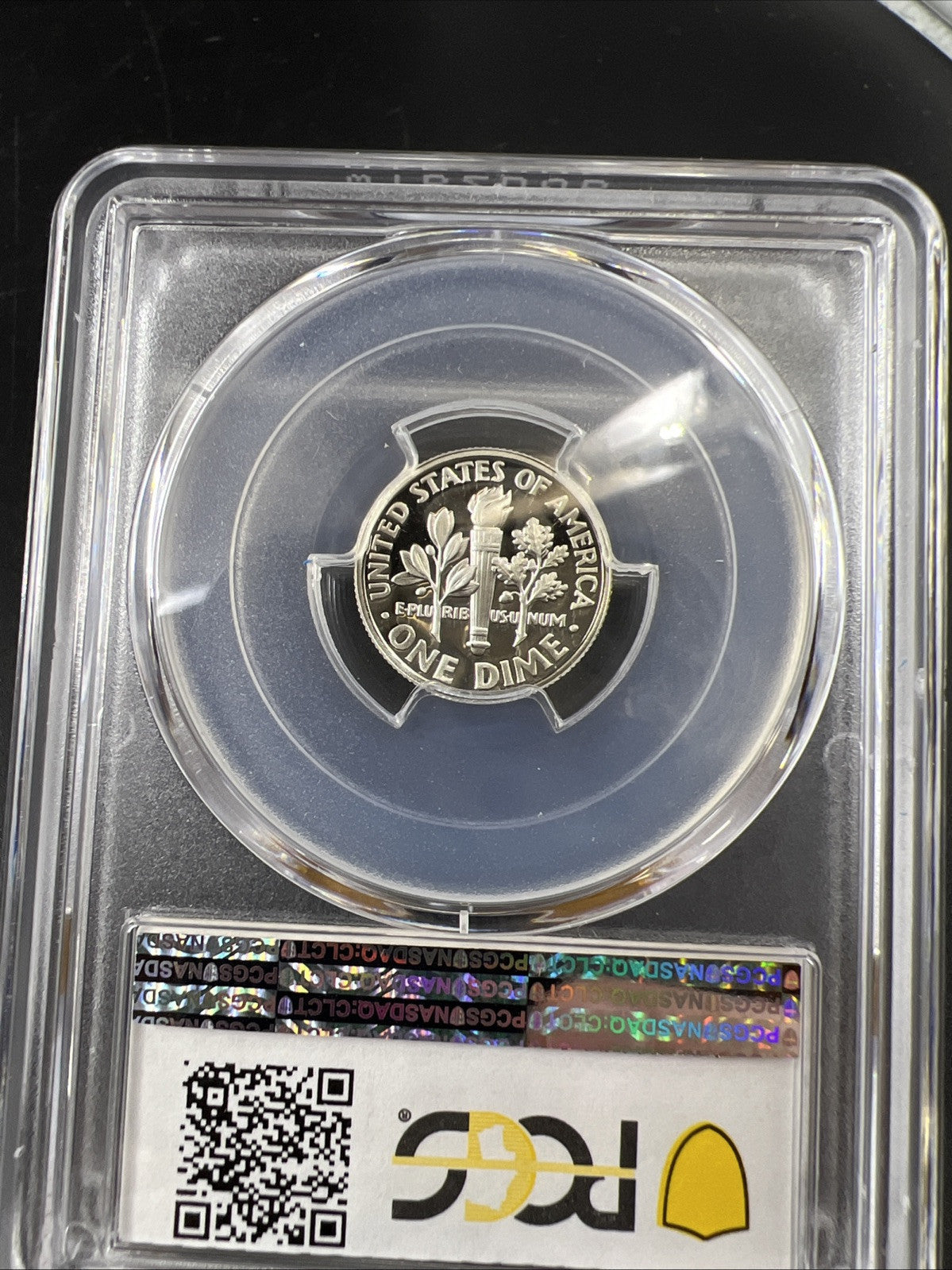 1998 S 10c Roosevelt 90% Silver Dime Coin PCGS PR69 DCAM Proof