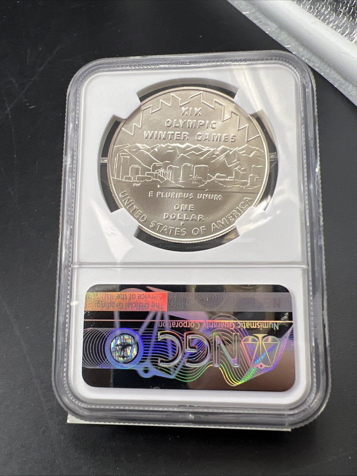2002 P Olympics Salt Lake City Modern Commemorative Silver Dollar $1 MS 69 NGC
