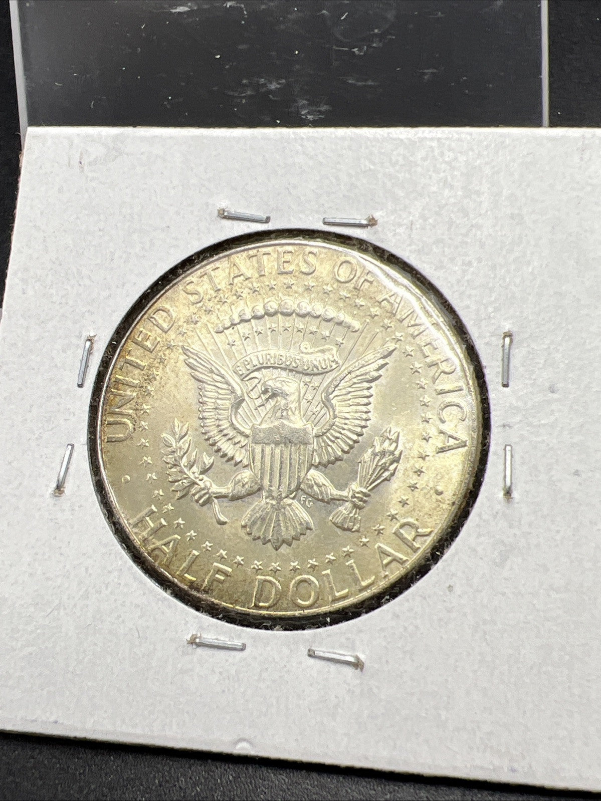 1964 P 50c Kennedy Silver Half Dollar Coin Choice AU Neat Toning Toner SKU#GN25